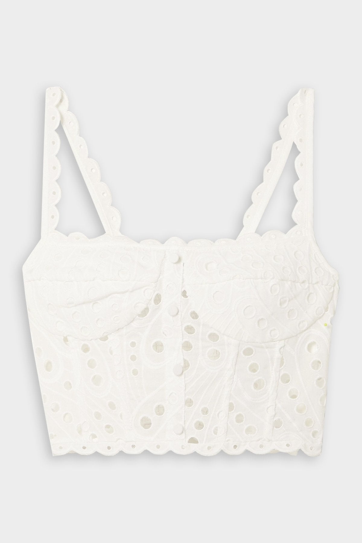 Tessa Top in White - shop-olivia.com