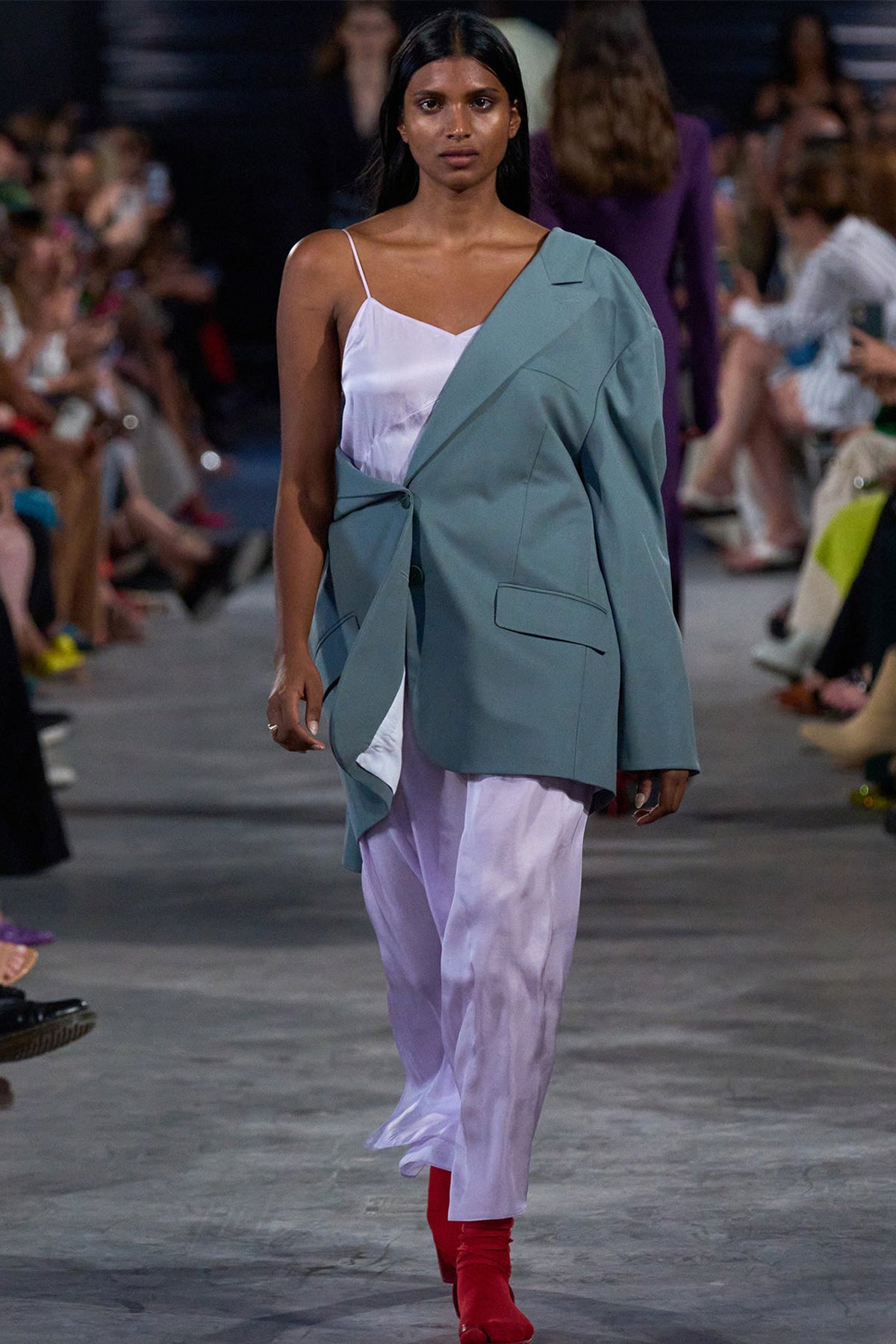 The Slip Dress in Dusty Lavender - shop-olivia.com