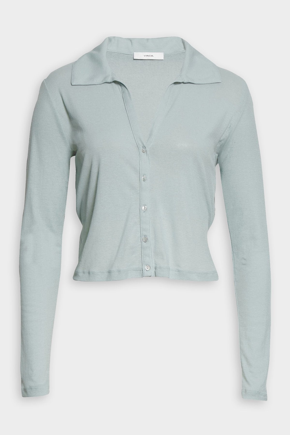 Tie Back Cardigan in Pale Bay - shop-olivia.com