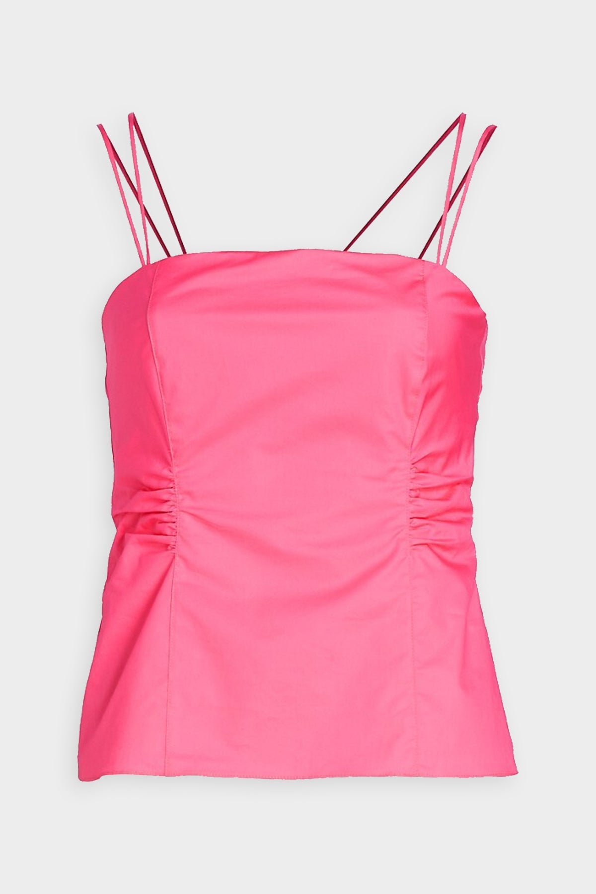 Tie Back Tank in Hot Pink - shop-olivia.com