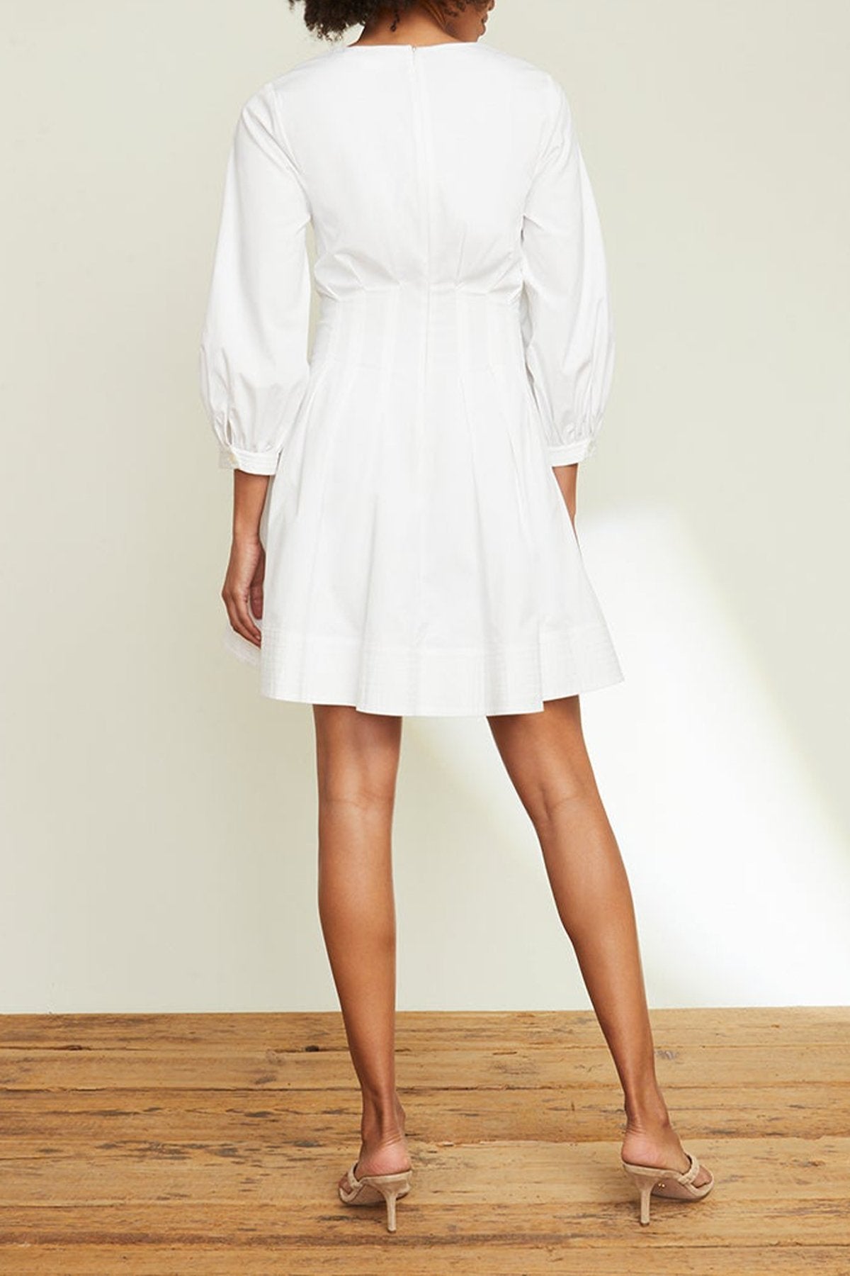 Torres Dress in White - shop-olivia.com