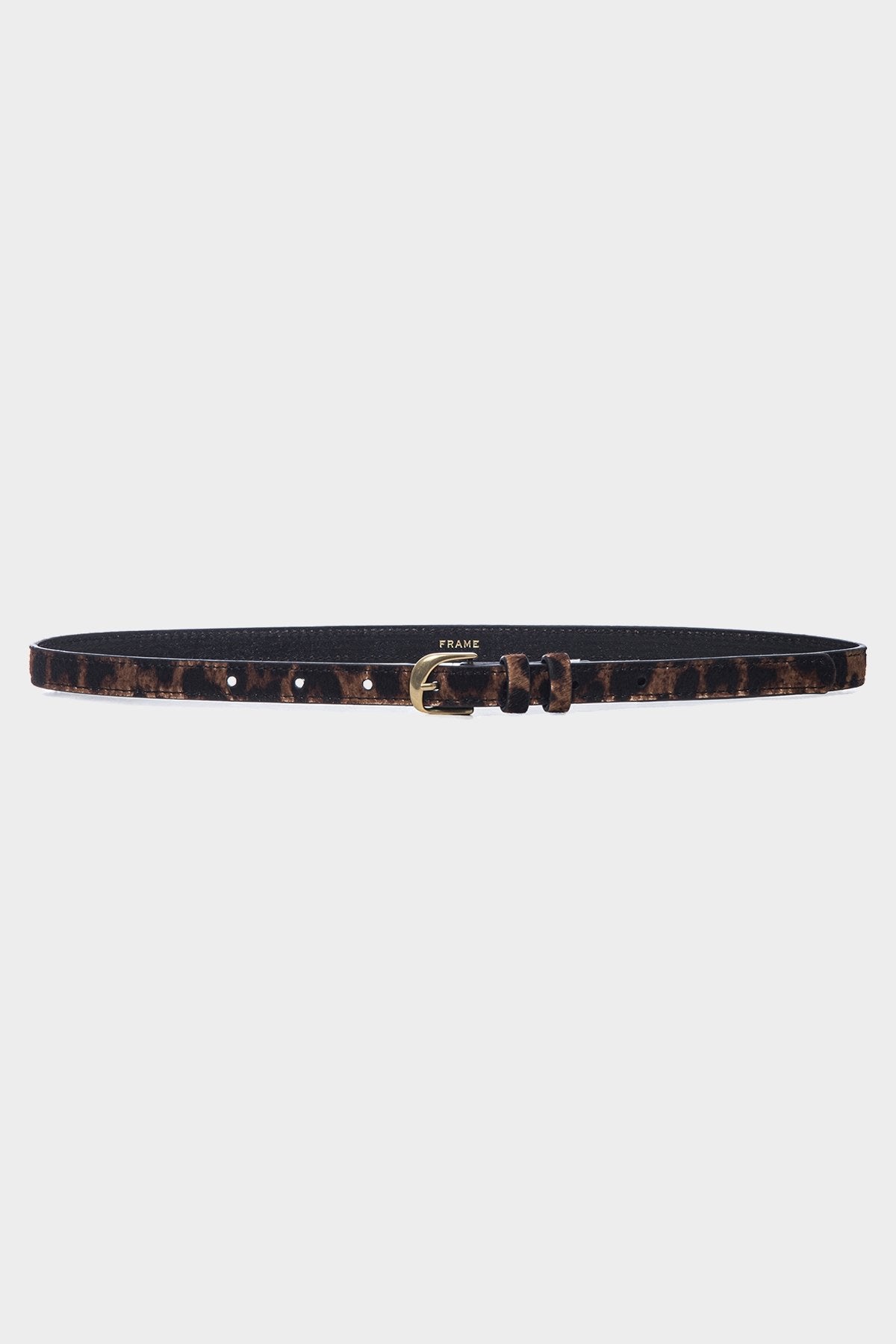 Twist Buckle Belt in Leopard Multi - shop-olivia.com
