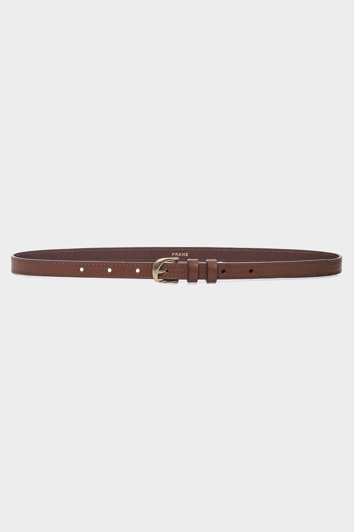 Twist Buckle Belt in Tobacco - shop-olivia.com