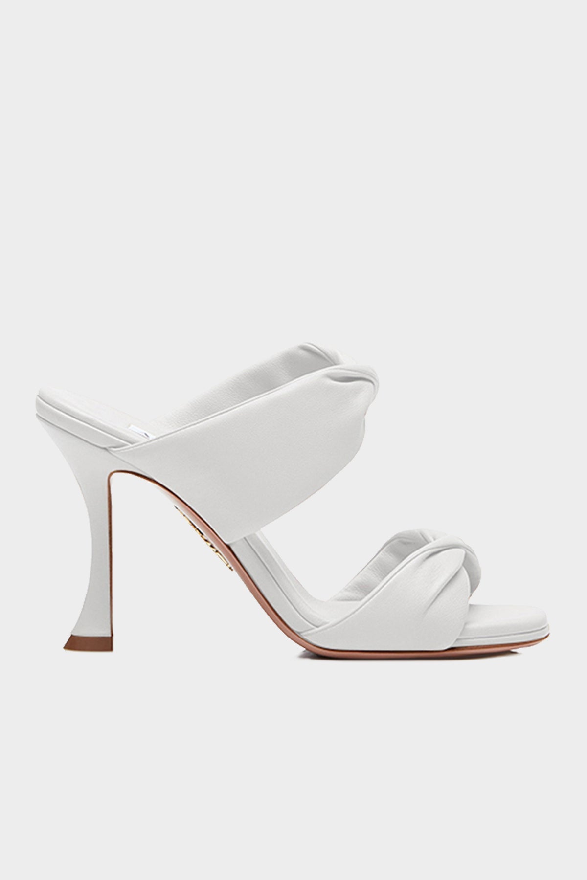 Twist Sandal 95 in White - shop-olivia.com