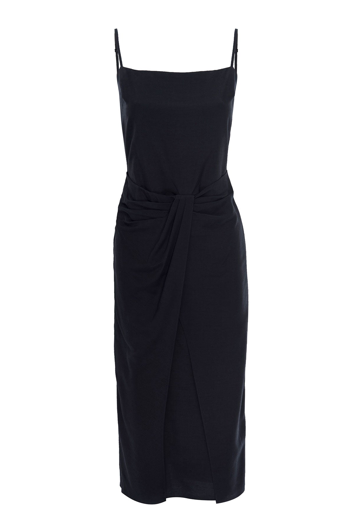 Twisted Front Dress - shop-olivia.com