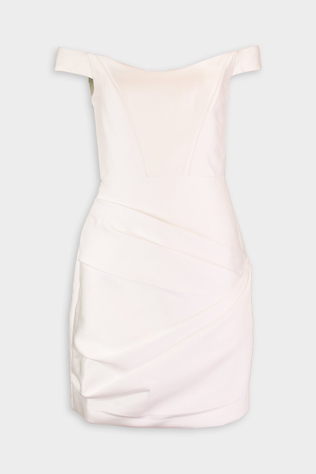 Verna Mini Dress in Cream - shop-olivia.com