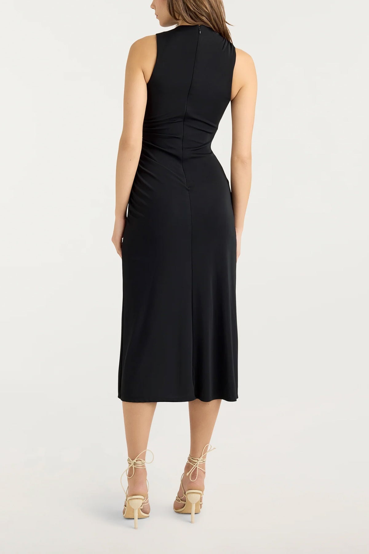 Wesson Dress in Black - shop-olivia.com