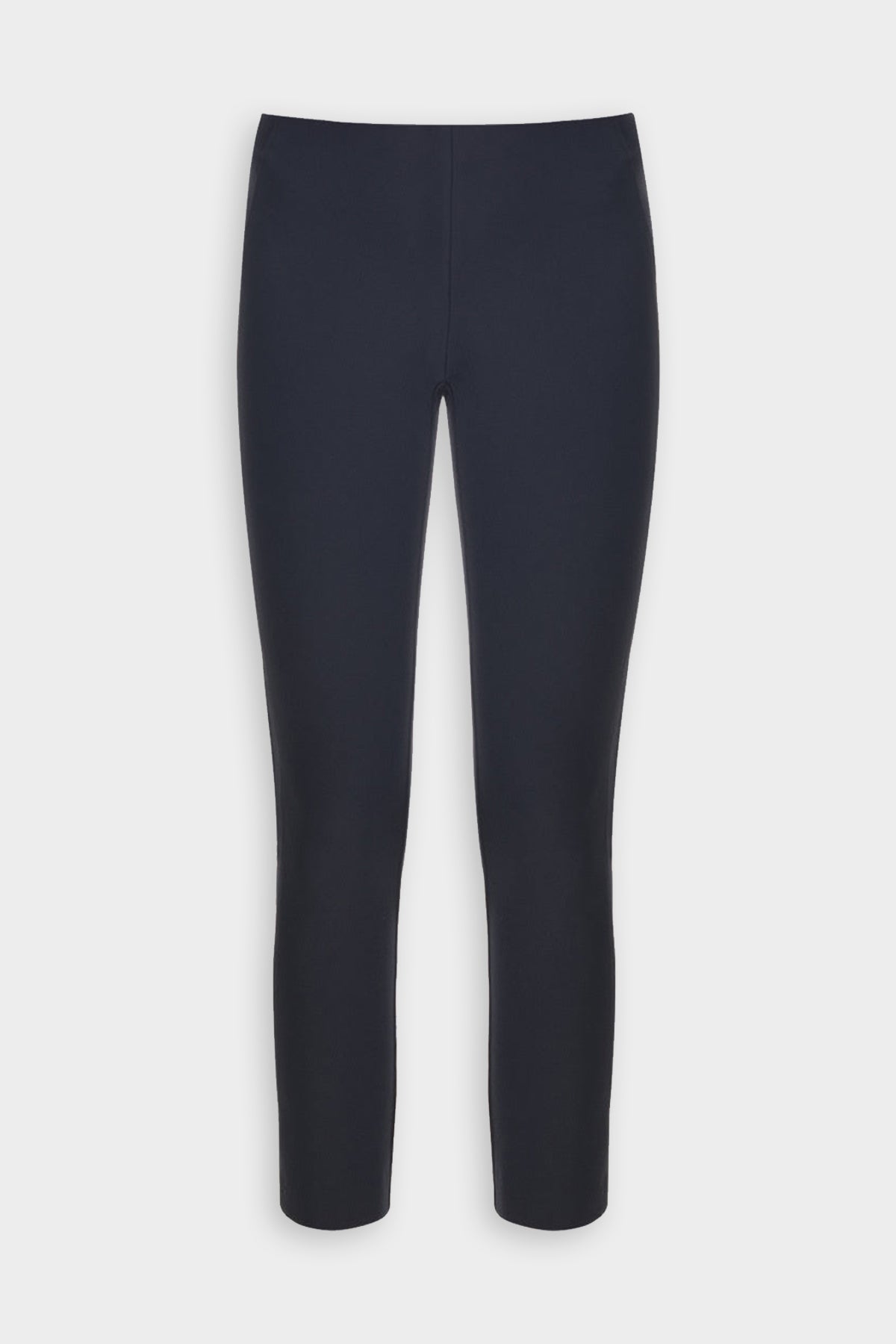 Zip Back Scuba Pant in Navy - shop-olivia.com