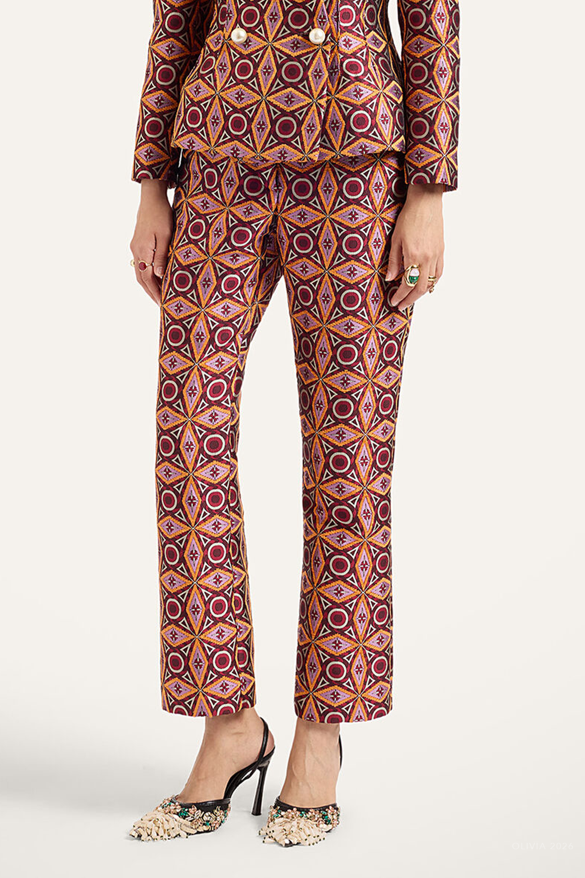 24/7 Pants in Diamond Blue Petrol - shop-olivia.com
