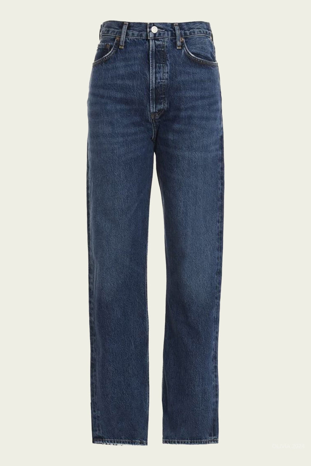 90s Pinch Waist High Rise Straight Range
