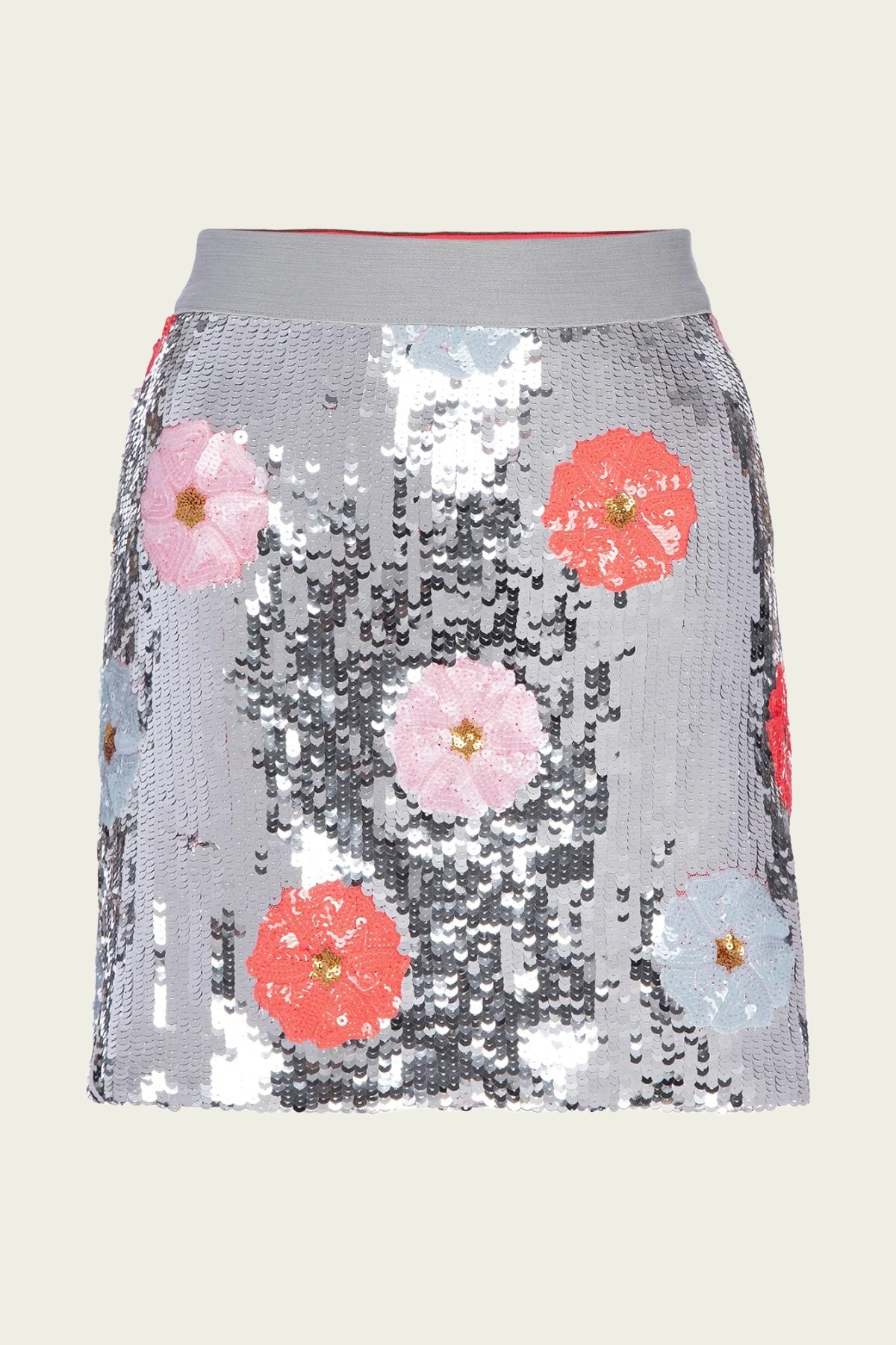Acid Posey Garden Skirt - shop-olivia.com