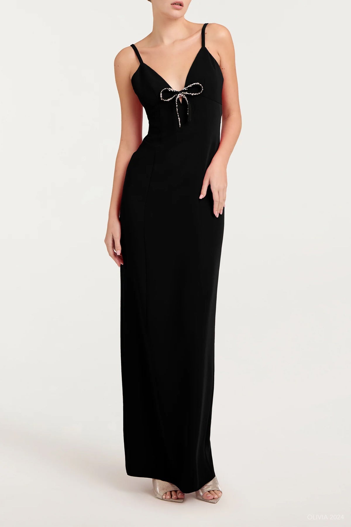 Adele Gown in Black - shop - olivia.com