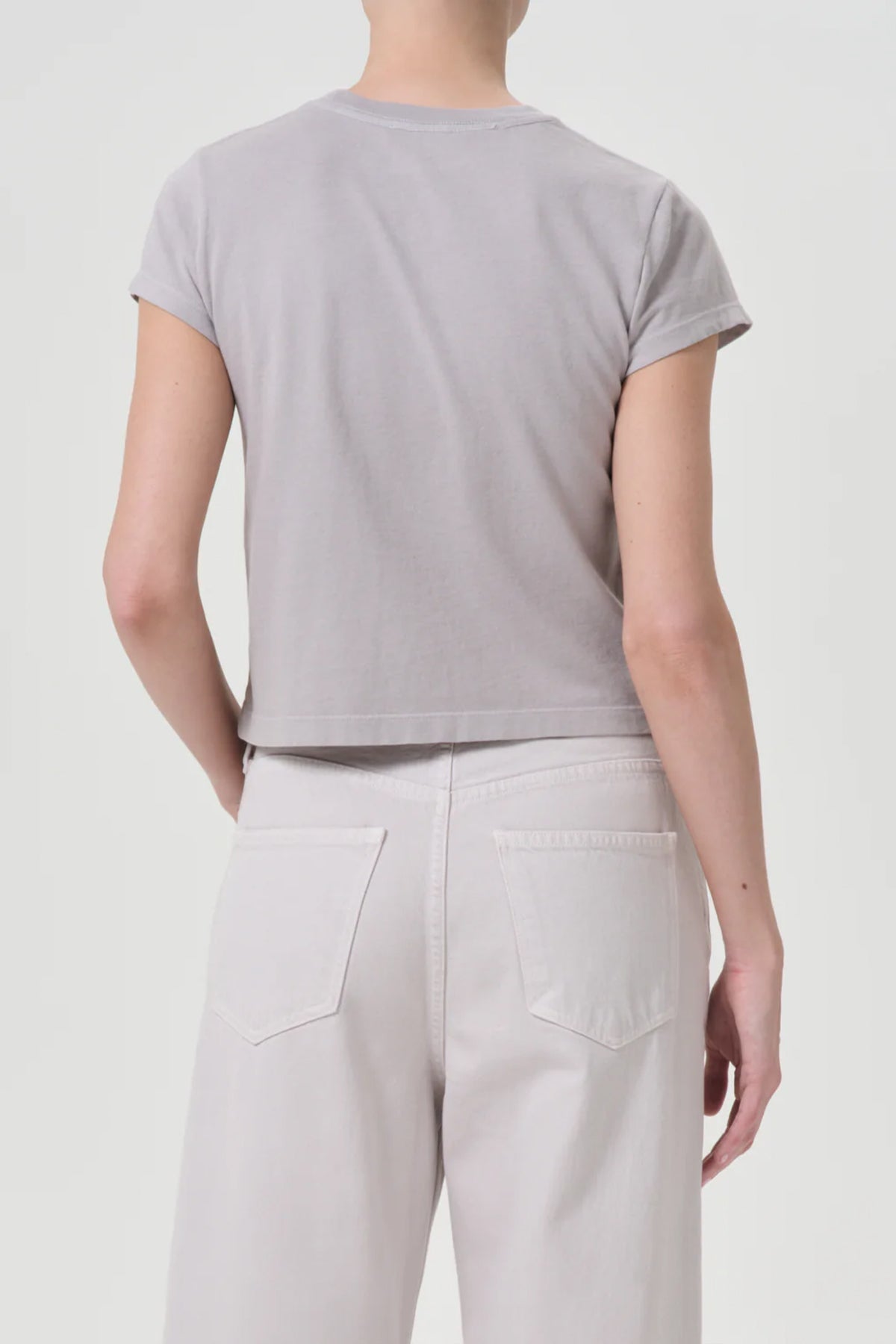 Adine Shrunken Tee in Flake - shop - olivia.com