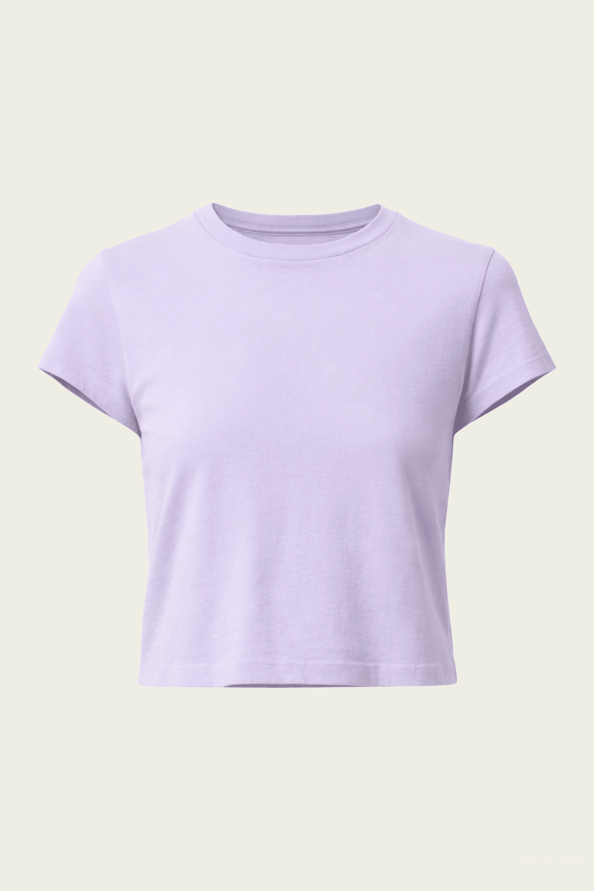 Adine Shrunken Tee in Lilac - shop - olivia.com