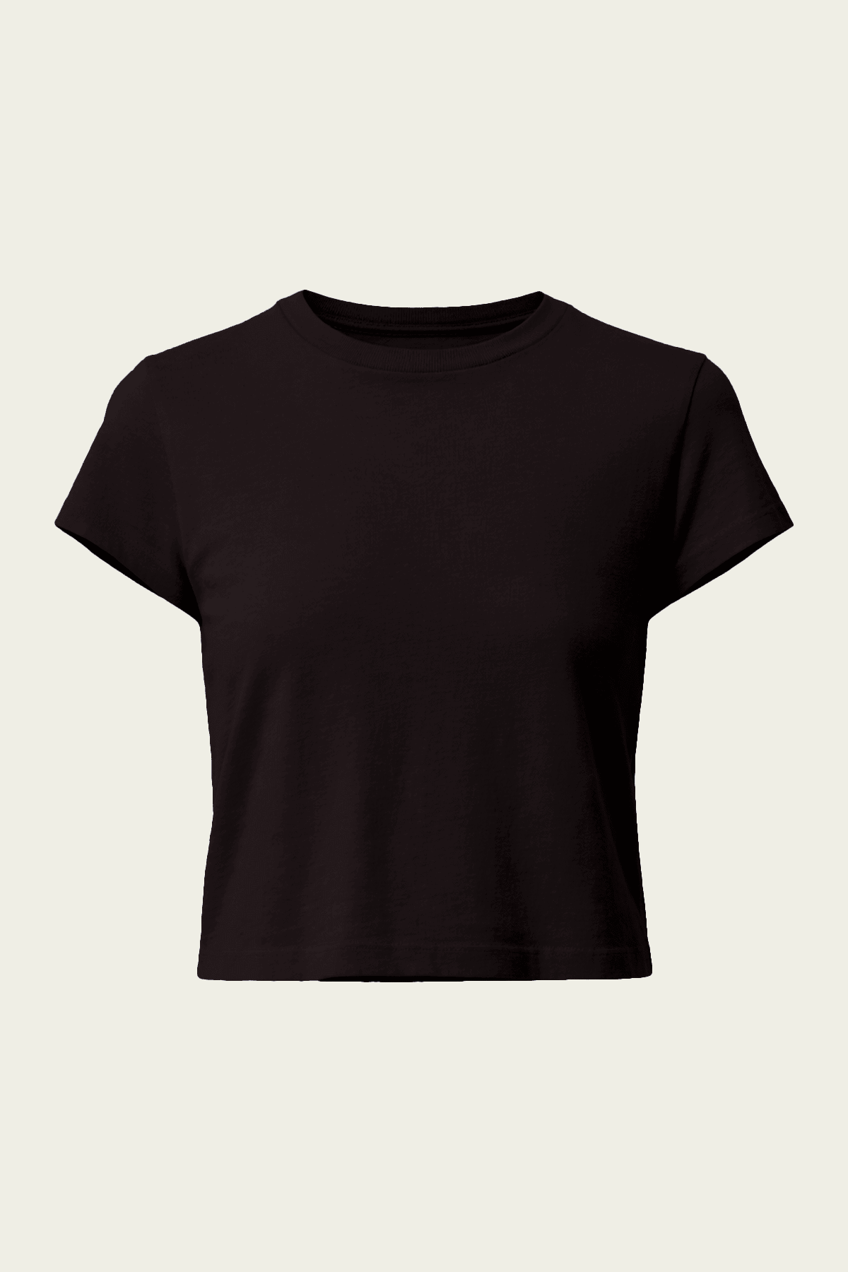 Adine Shrunken Tee in Ristretto - shop-olivia.com