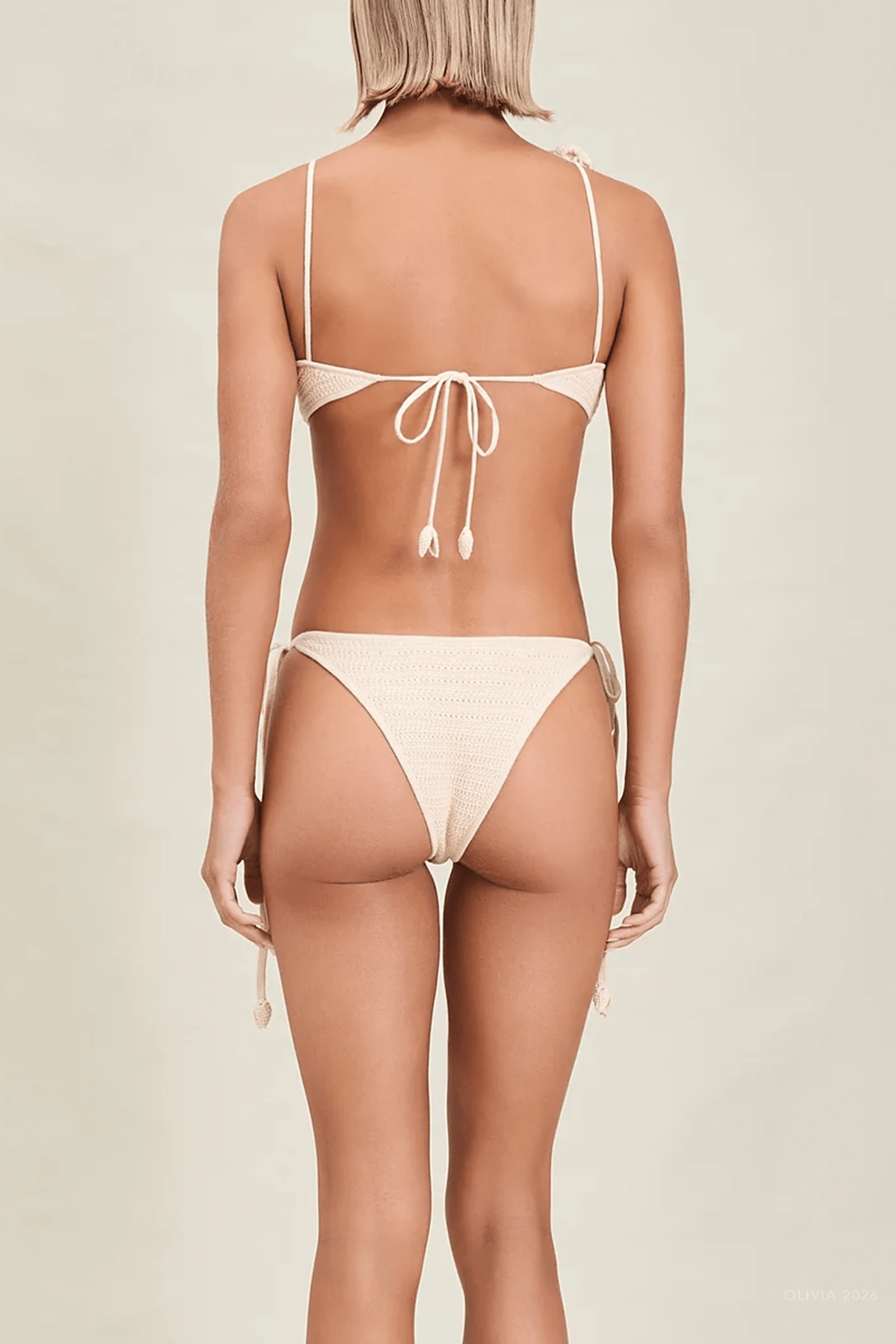 Adrienne Bikini Top in Vanilla - shop - olivia.com