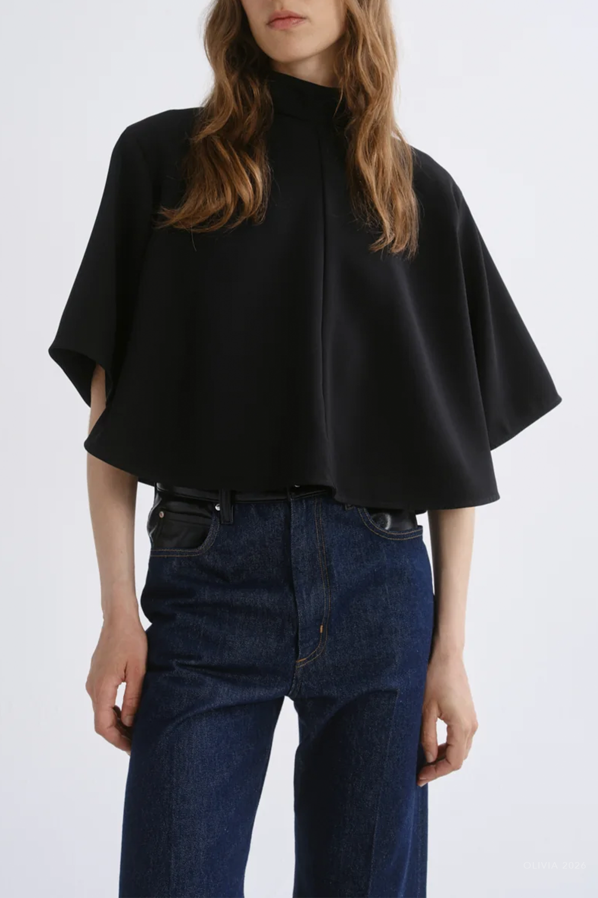 Rom Top in Black
