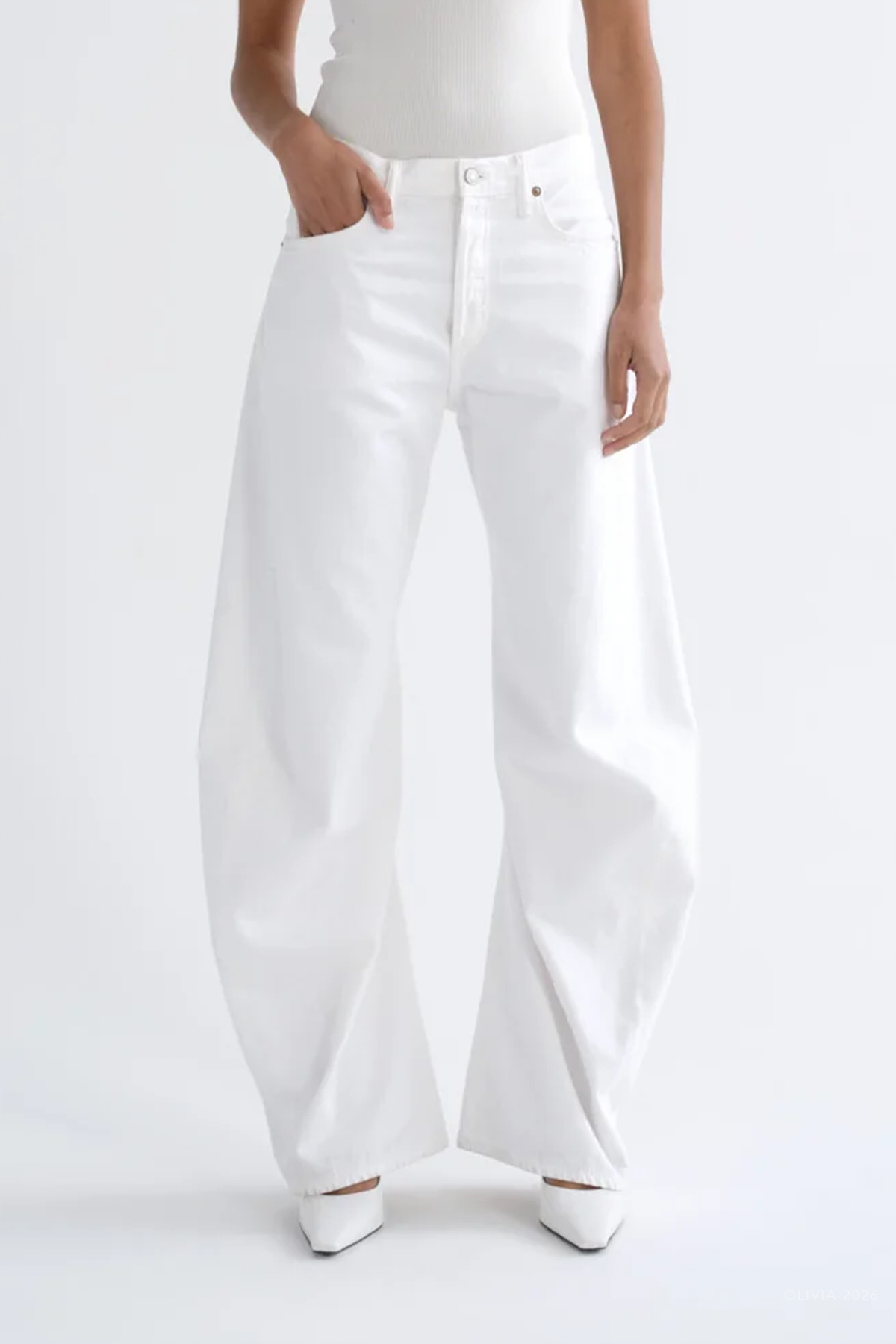 Spiral Jean in Marshmallow