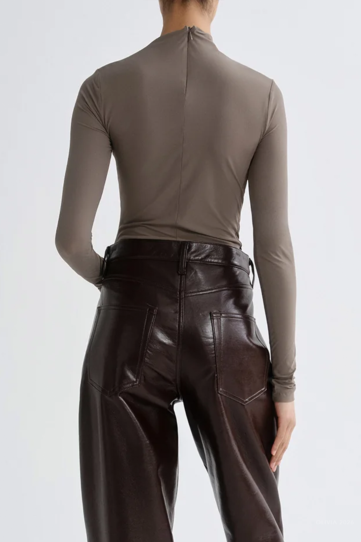 Lupin Bodysuit in Mink