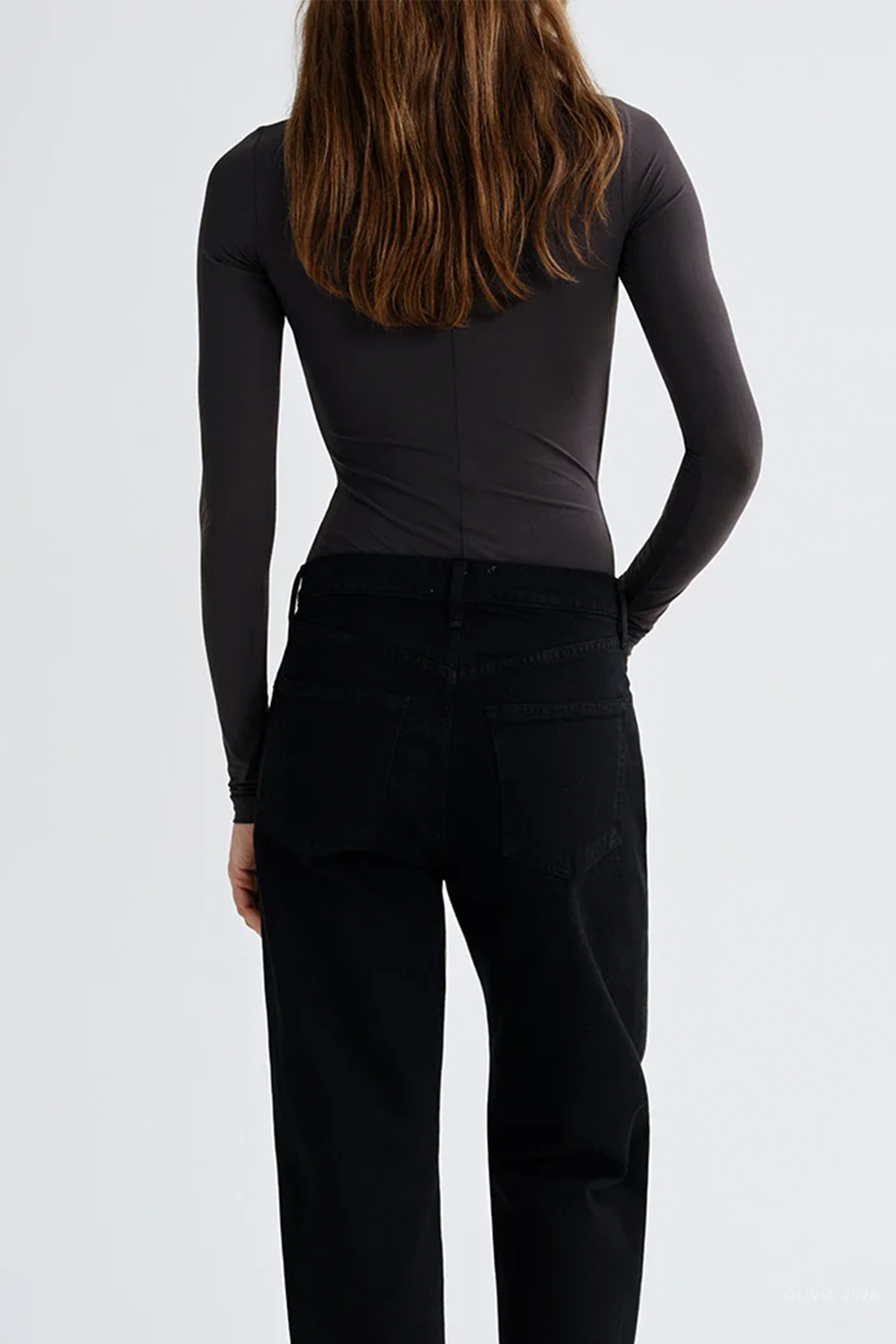 Lupin Bodysuit in Carob