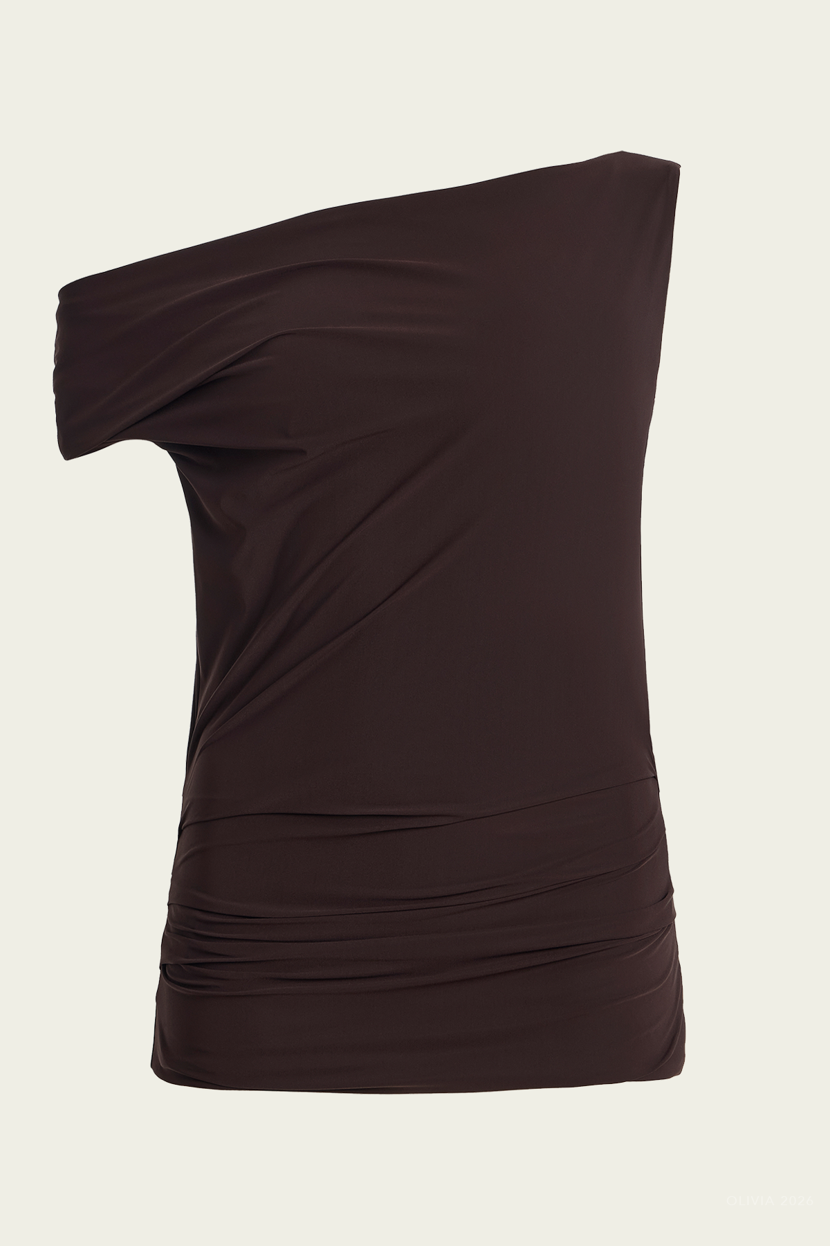 Carlin Top in Chocolate
