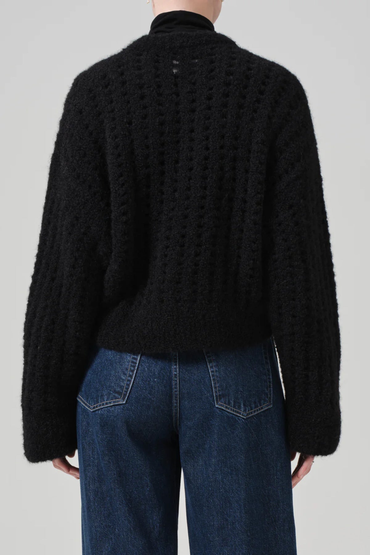 Ailani Crewneck Sweater in Black - shop - olivia.com