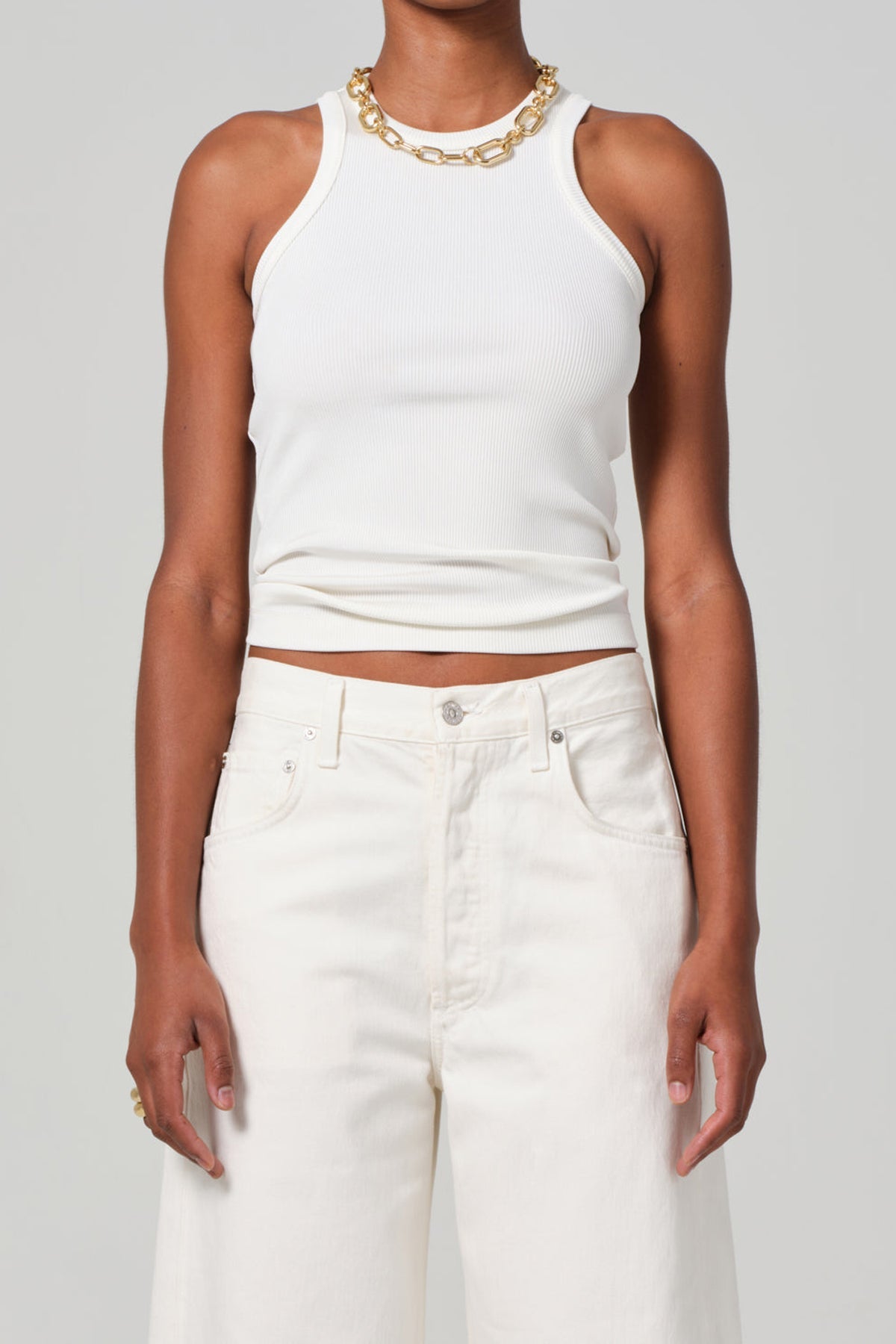 Akira Tank in Ivory - shop - olivia.com