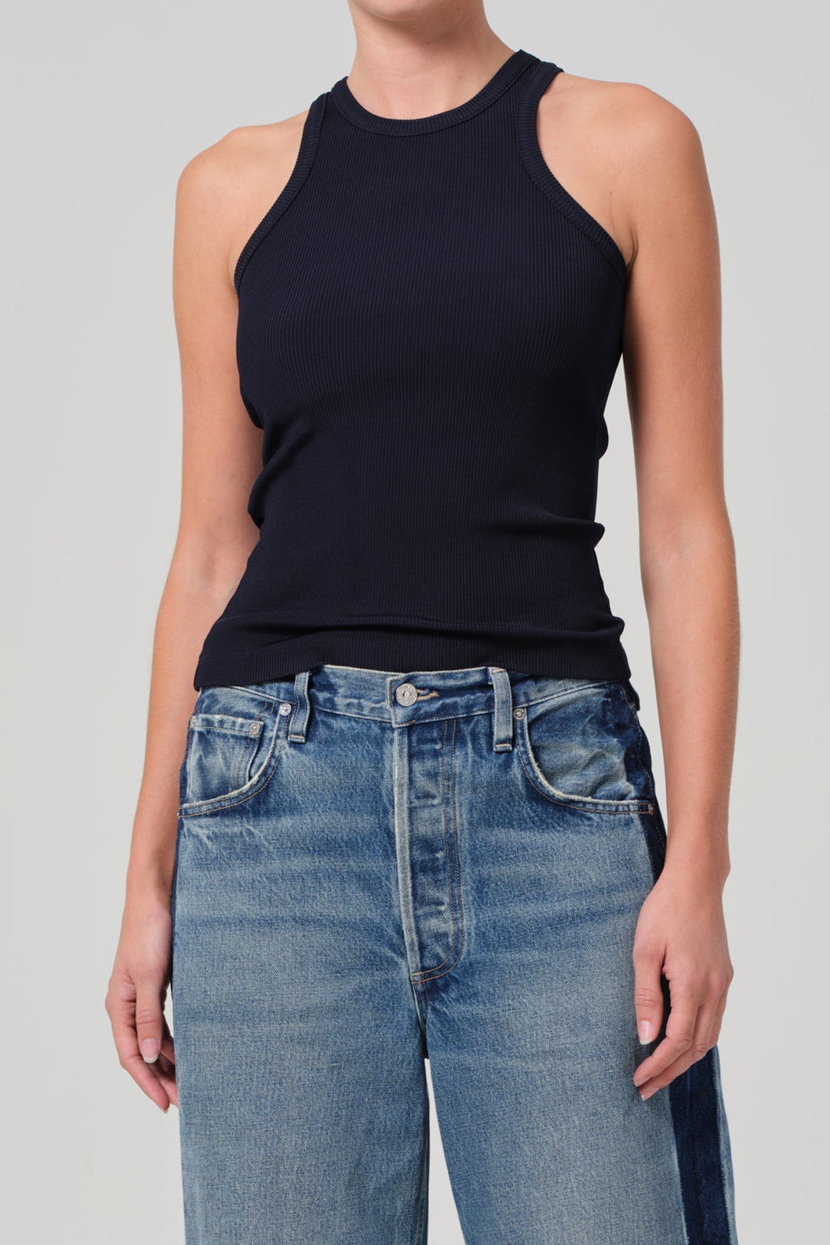 Akira Tank in Navy - shop - olivia.com