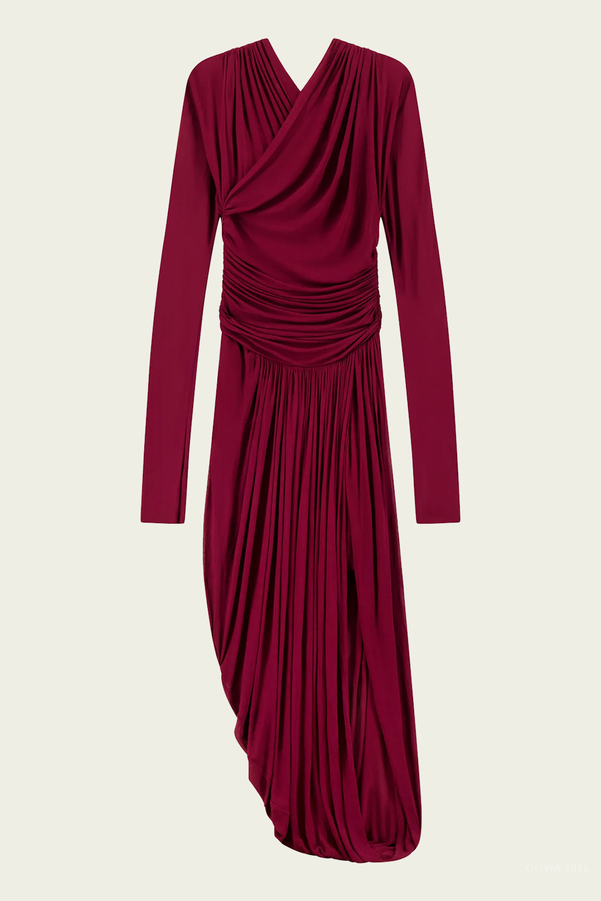 Mailie Jersey Midi Dress in Kalamata