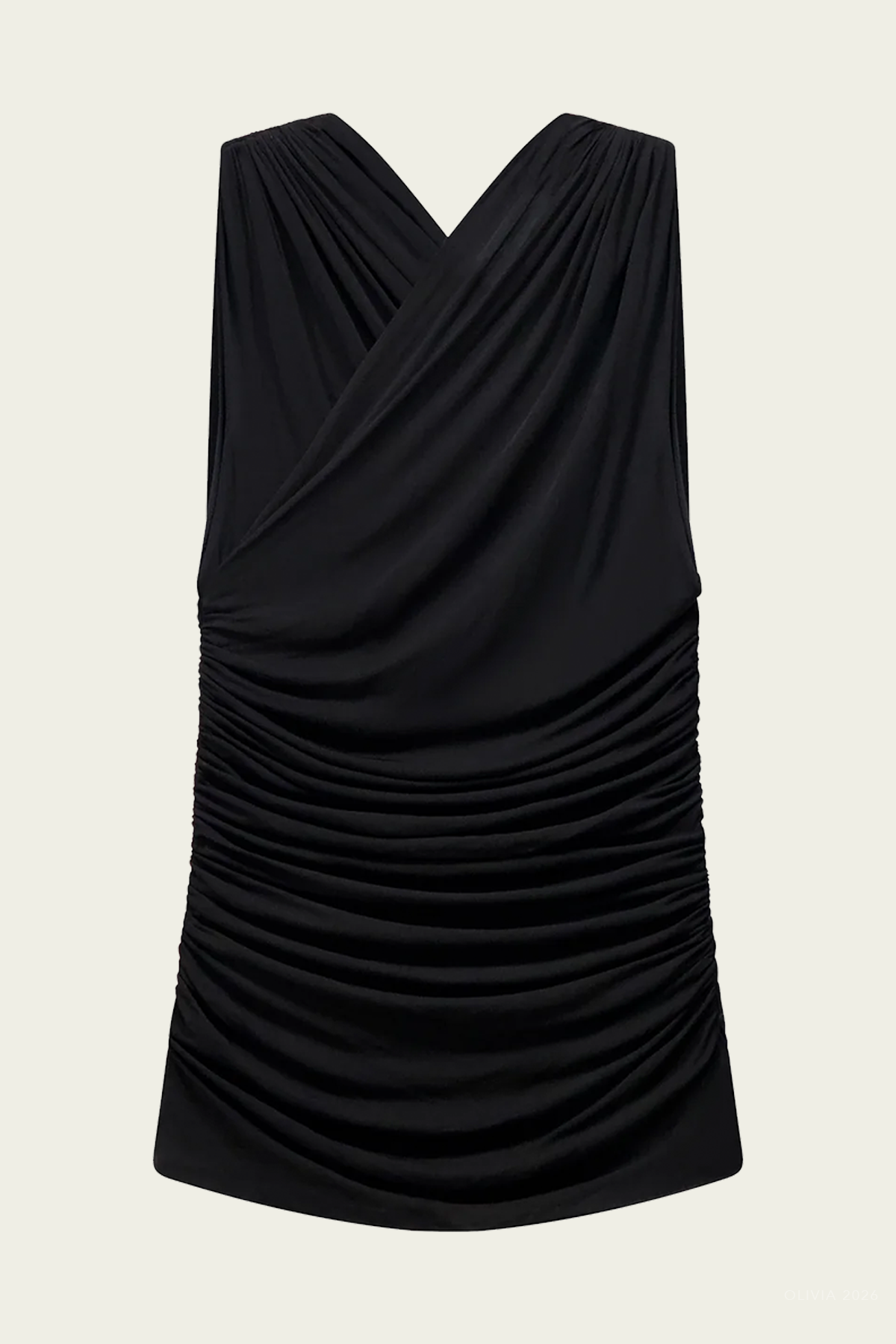 Posie Jersey Top in Black