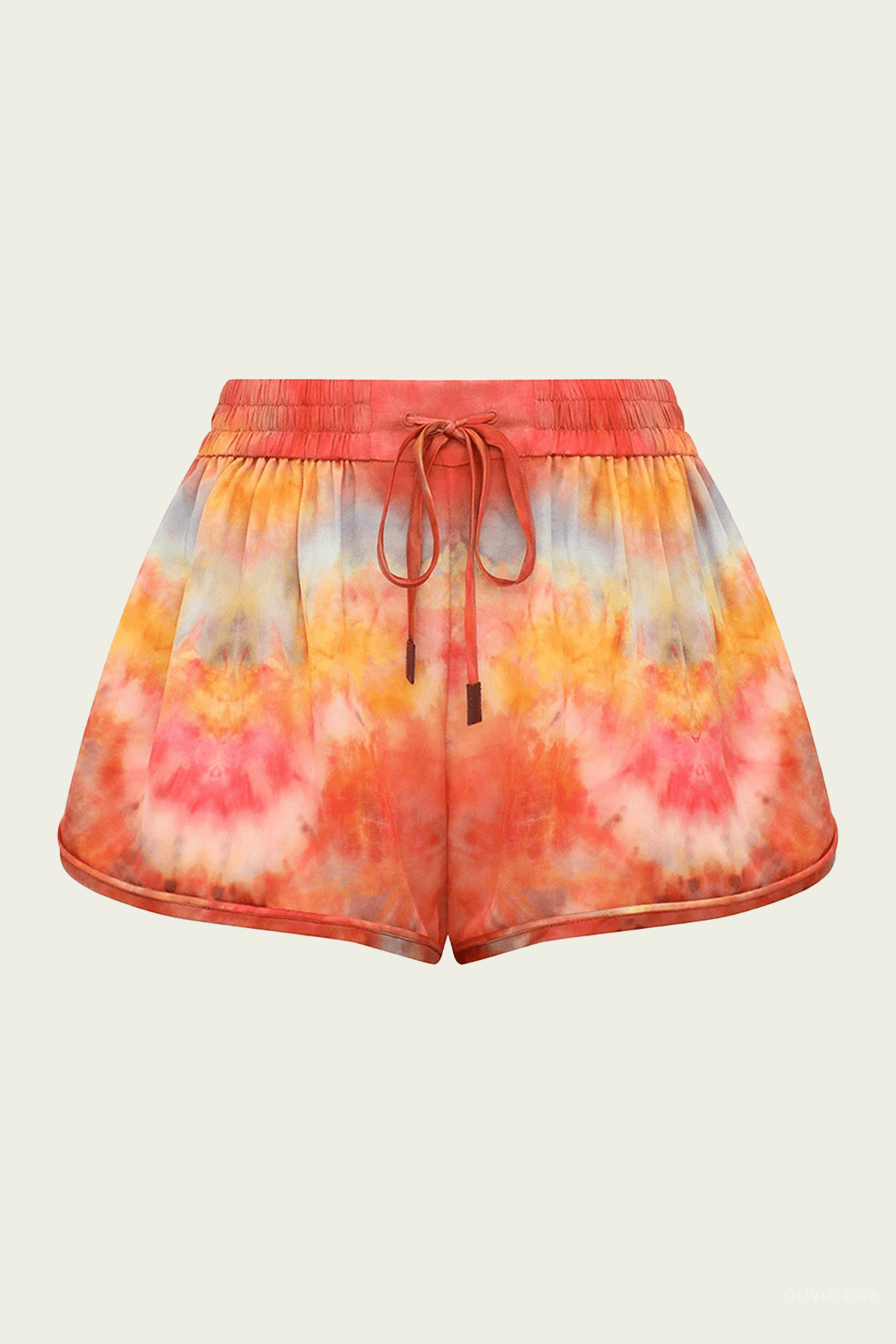 Alchemy Relaxed Short in Ruby Tie Dye - shop - olivia.com