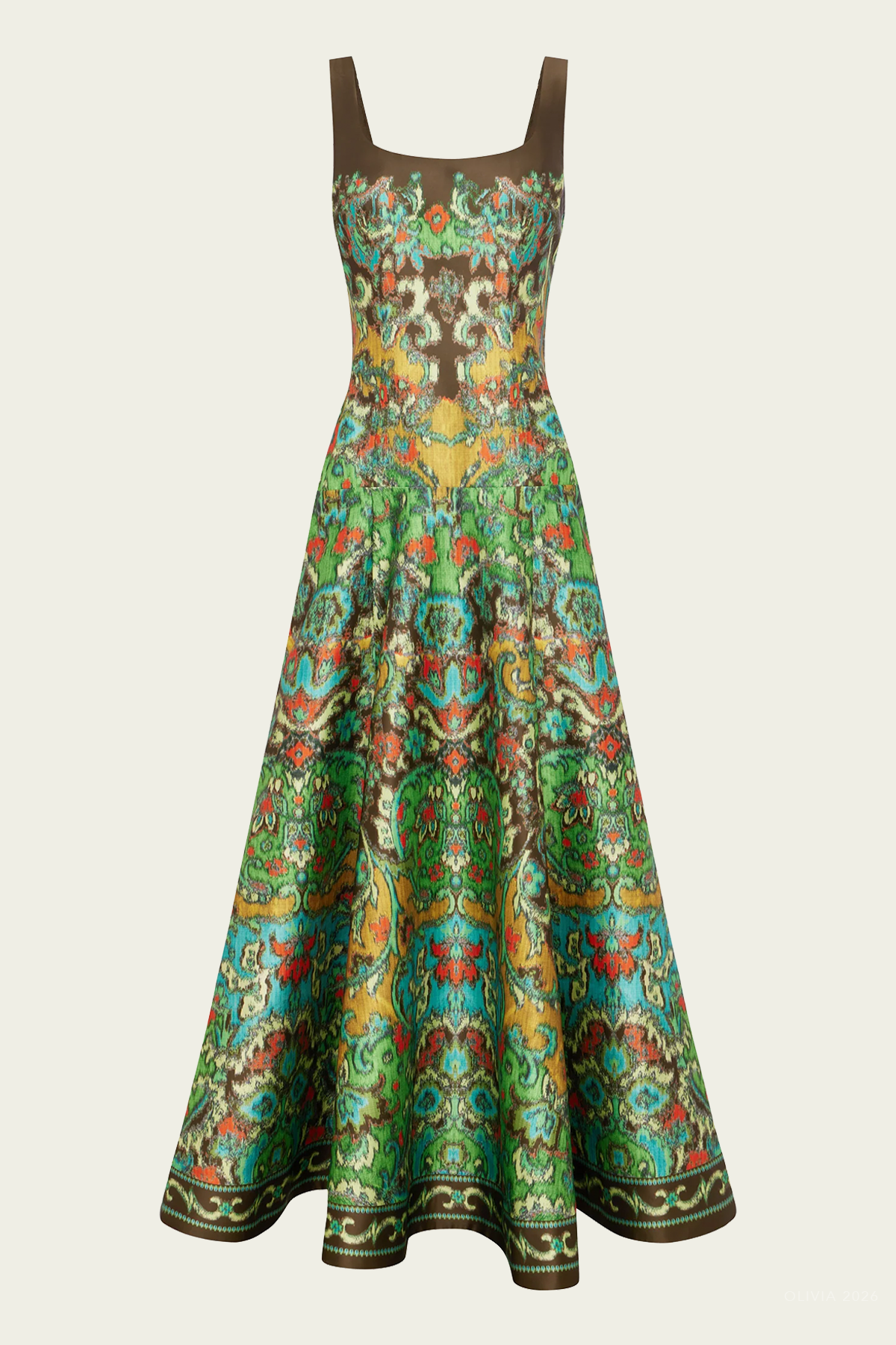 Charlotte Gown in Multicolor