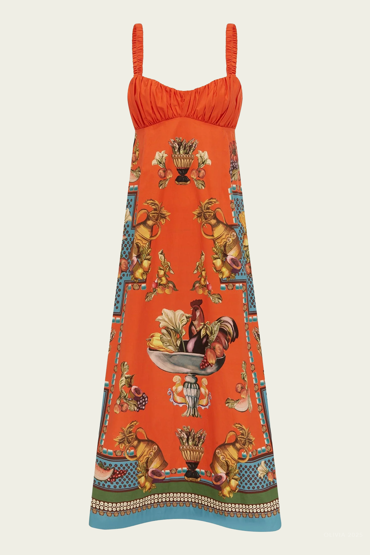 Rocco Midi Dress in Multi