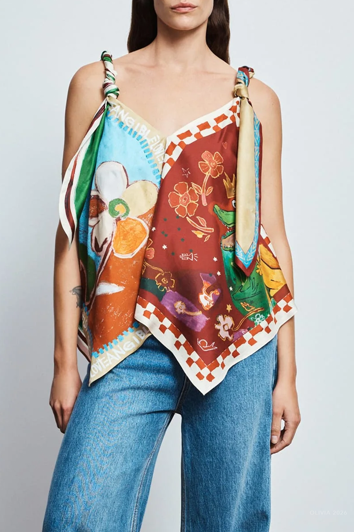 Mlak Silk Top