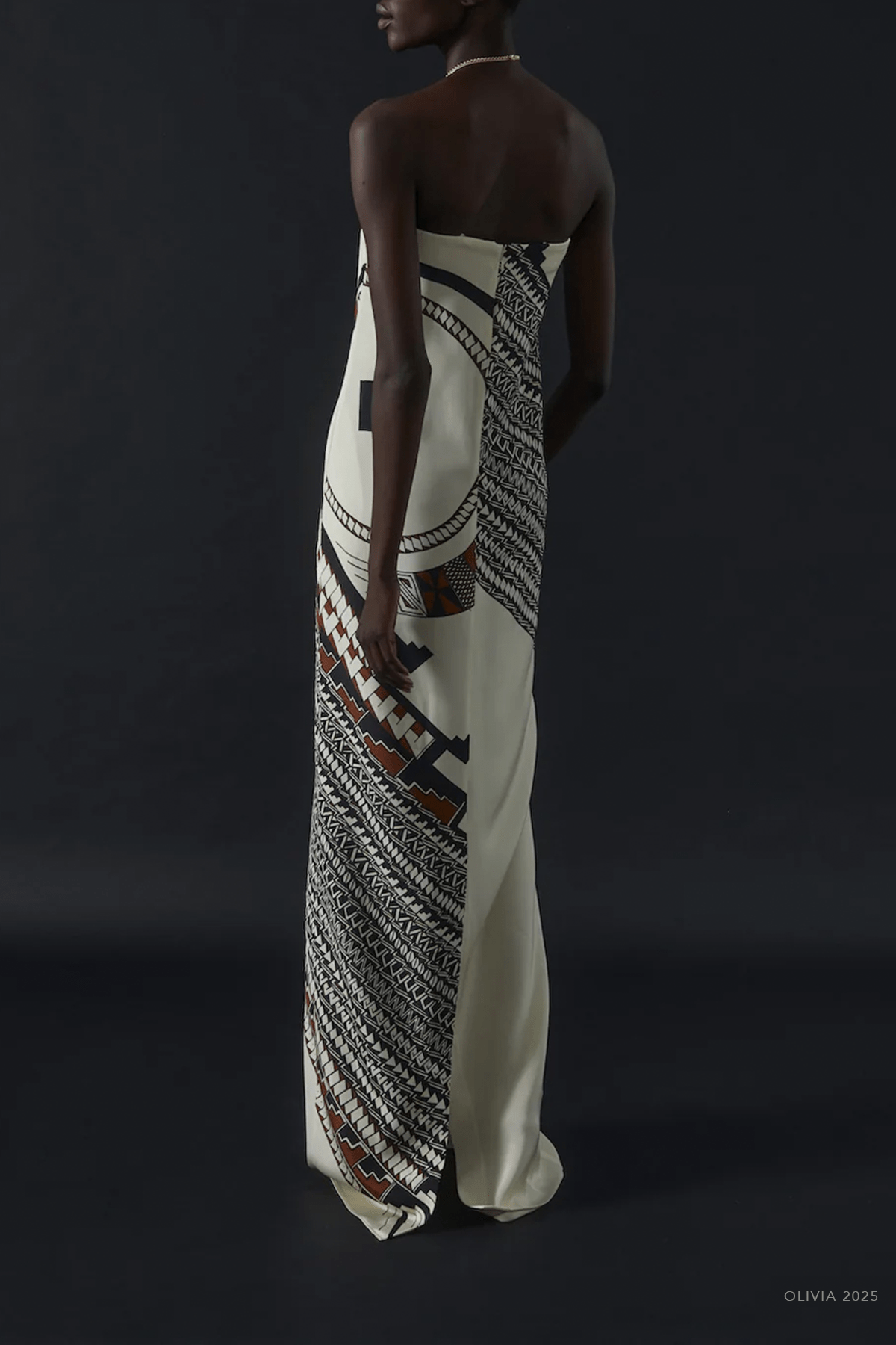 Alex Jurado Dress in Ivory Multi - shop - olivia.com