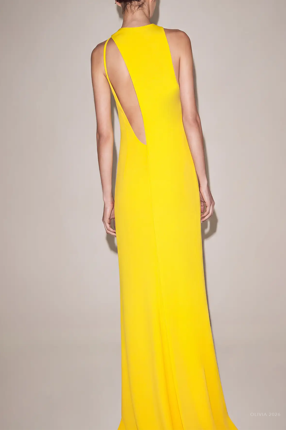 Calysea Maxi Dress in Electric Sun