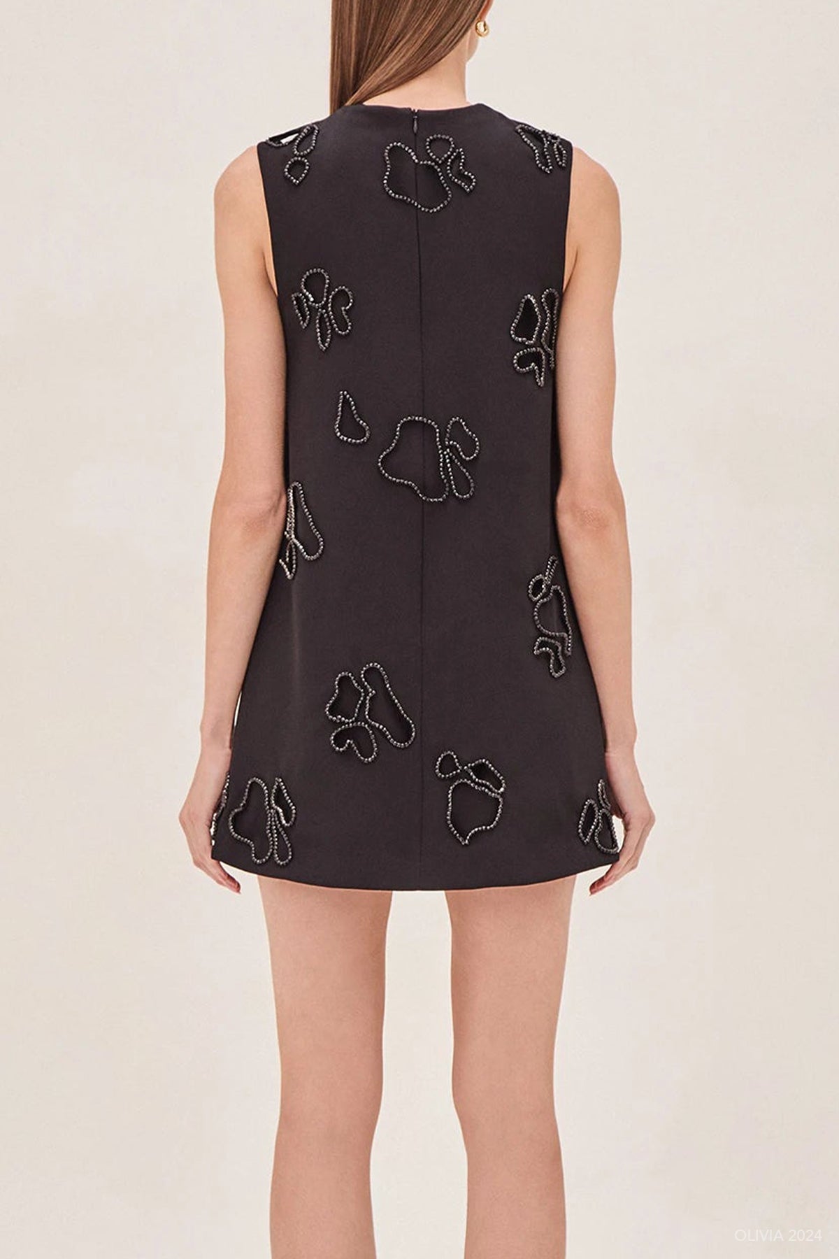 Ali Short Dress in Black - shop - olivia.com