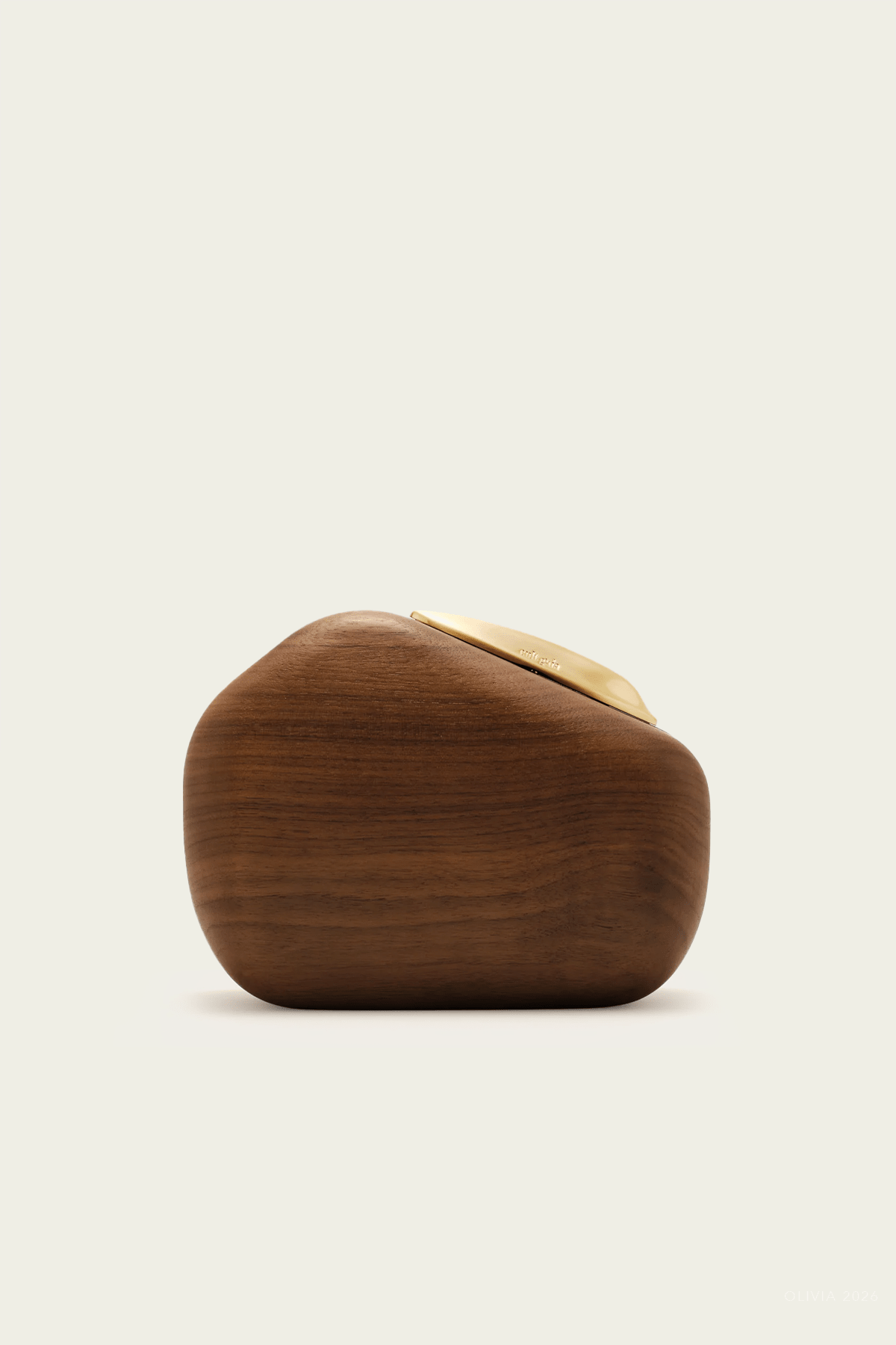 Althea Clutch in Walnut - shop-olivia.com