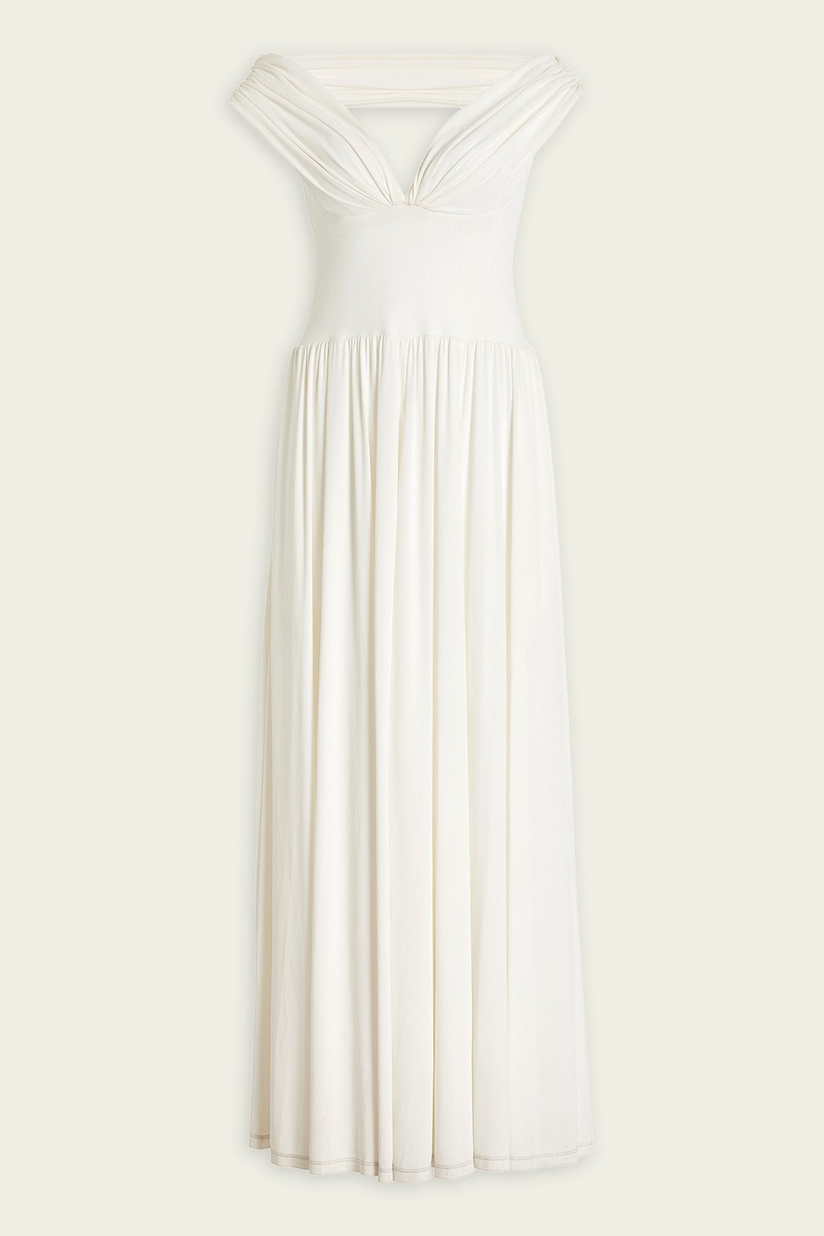 Amarantha Maxi Dress in Ivory - shop - olivia.com