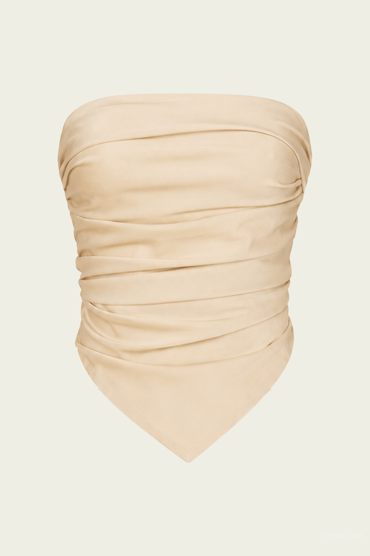 Amelia Silk Scarf in Wheat - shop-olivia.com