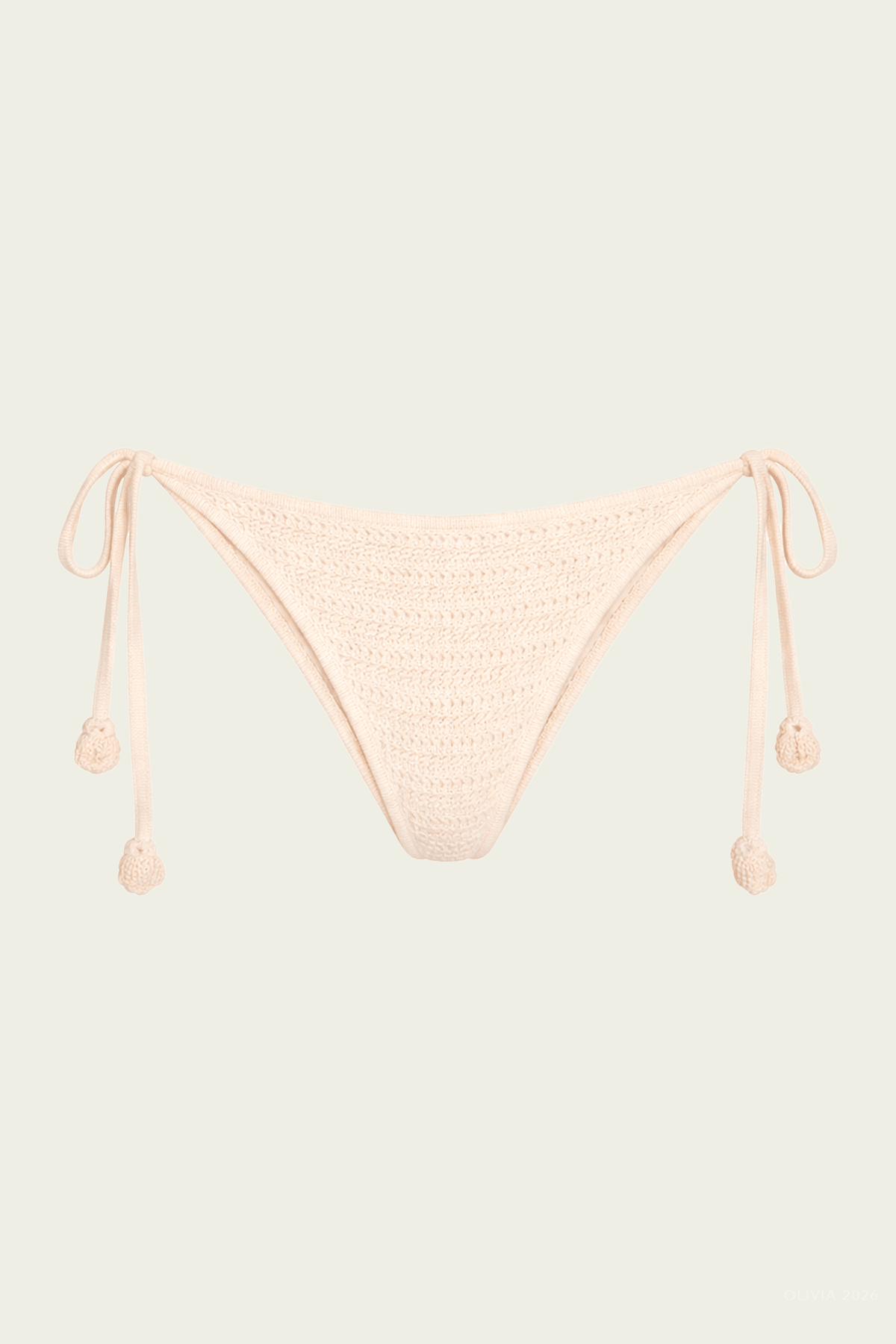 Ammie Bikini Bottom in Vanilla - shop - olivia.com