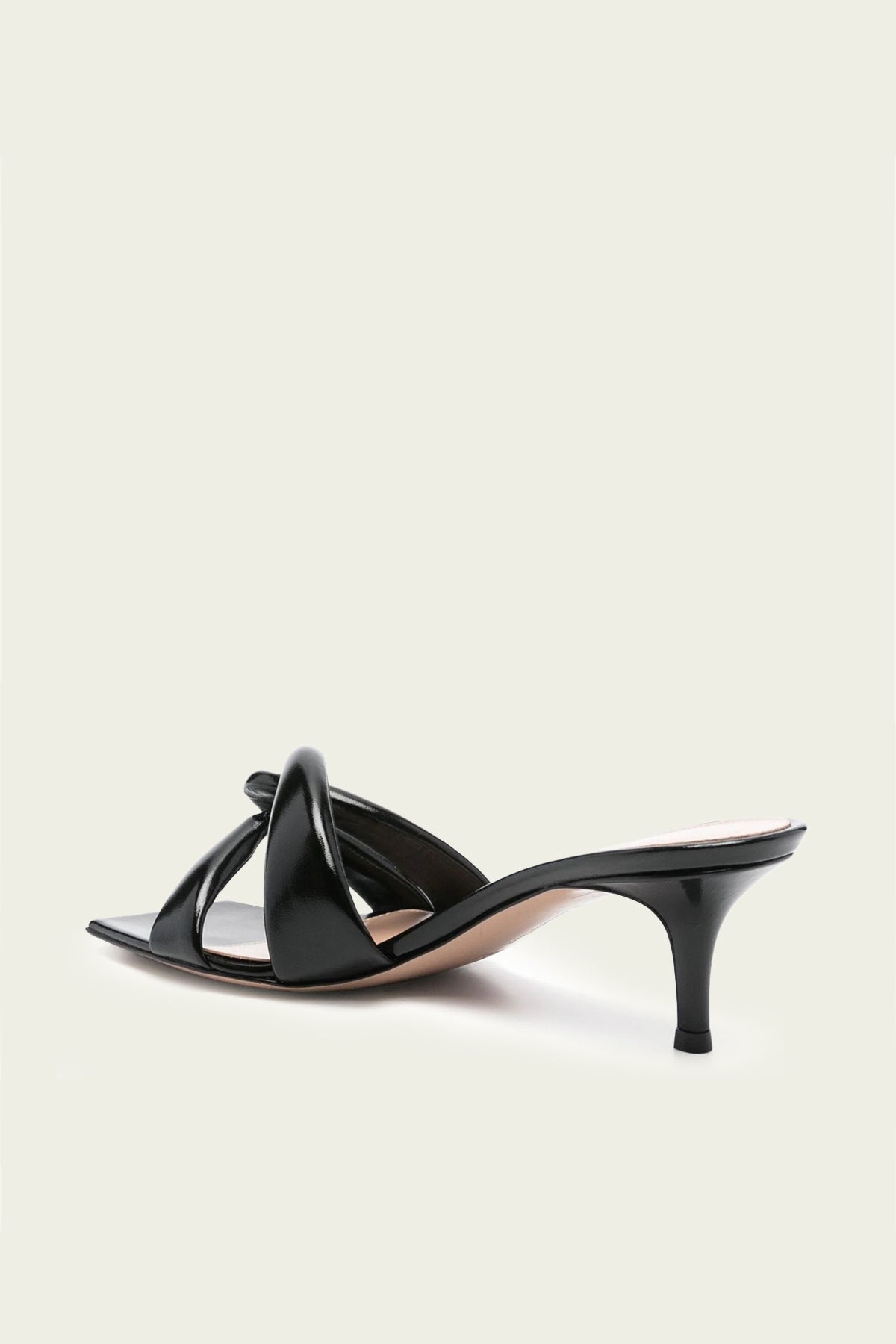 Amour 55 Mule in Black - shop - olivia.com