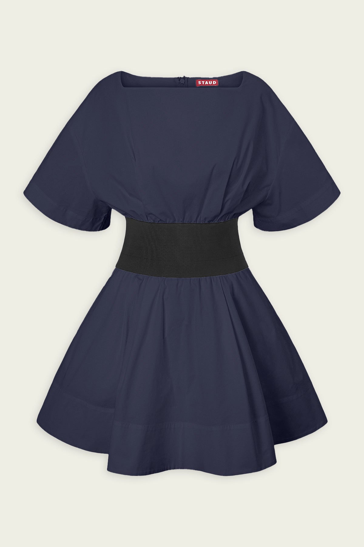 Amy Mini Dress in Navy Black - shop-olivia.com