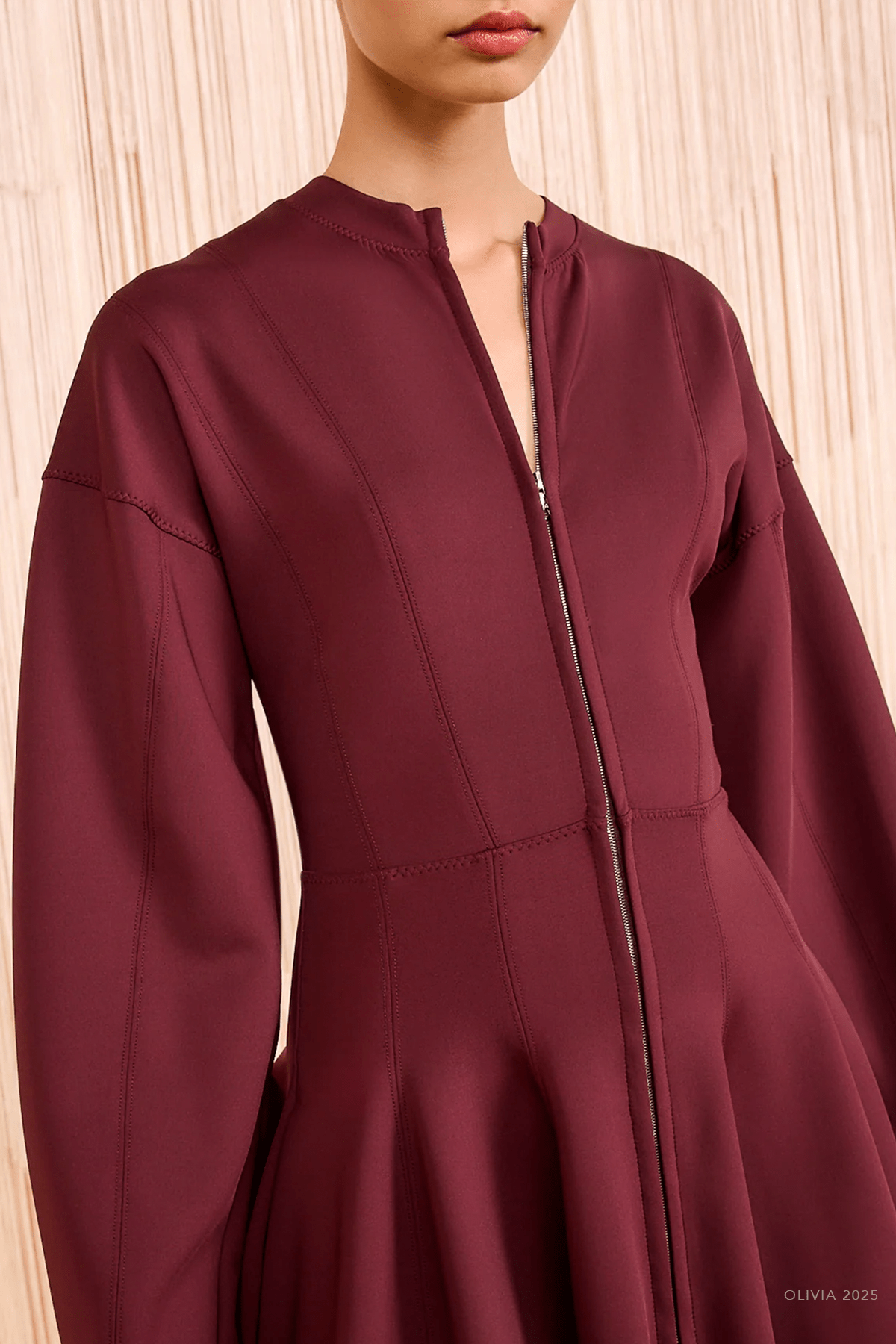 Ansel Mini Dress in Mahogany - shop - olivia.com