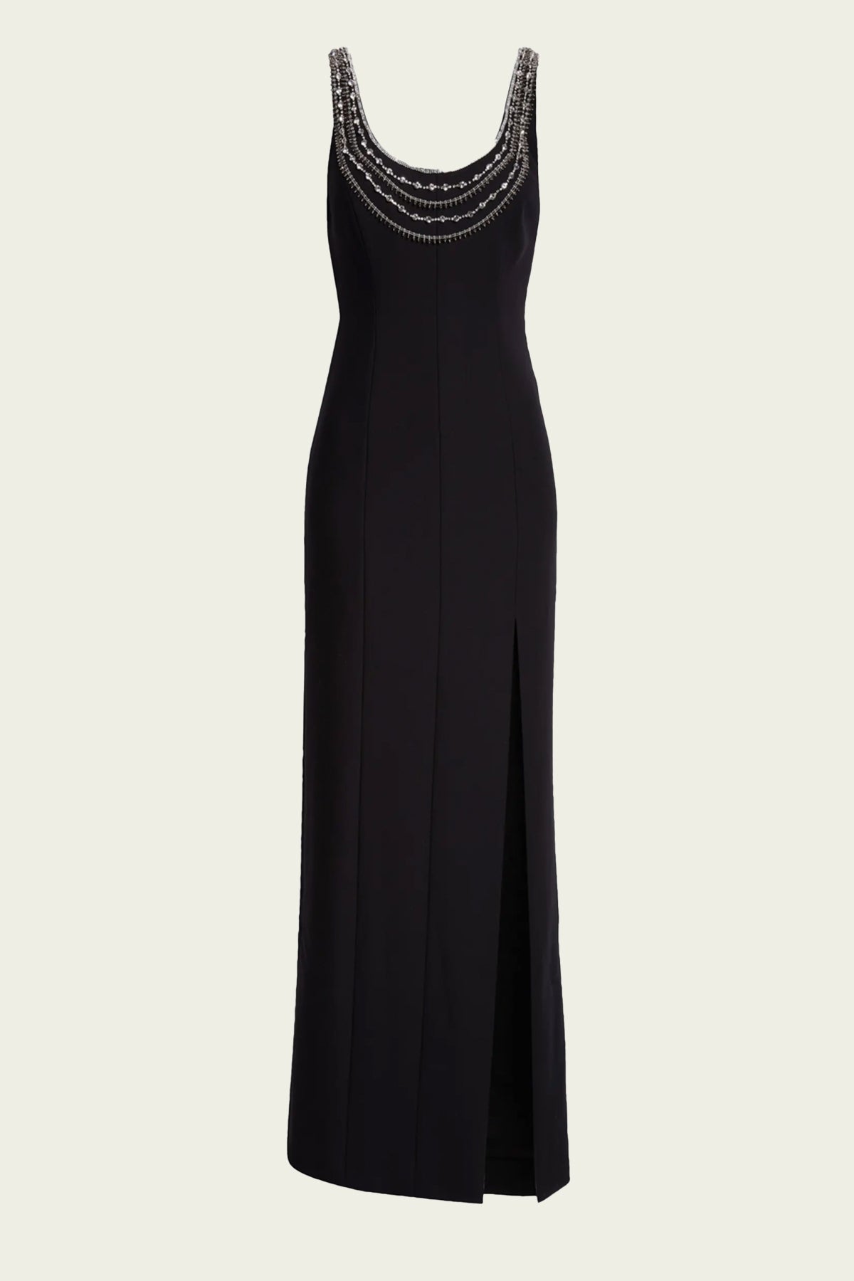 April Gown in Black/Silver - shop - olivia.com