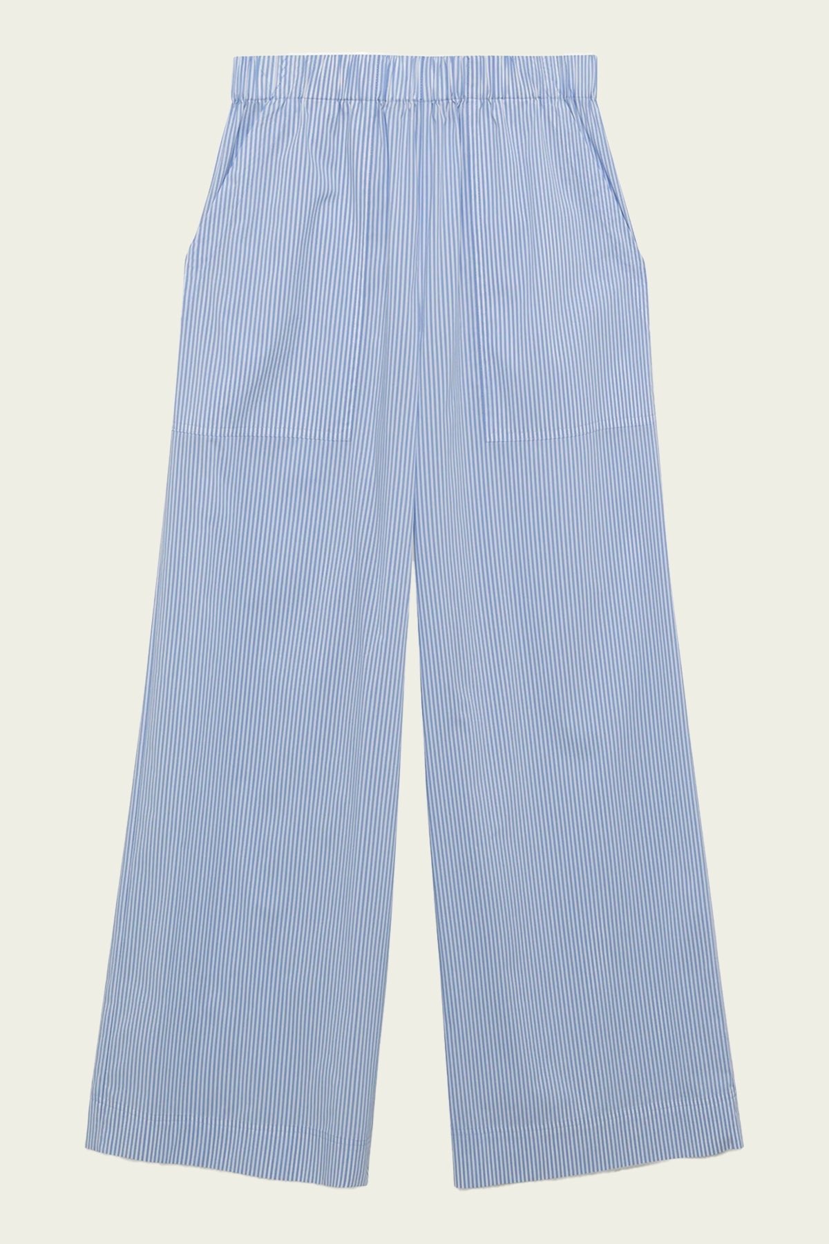 Arden Pull - On Pant in Classic Blue Stripe - shop - olivia.com
