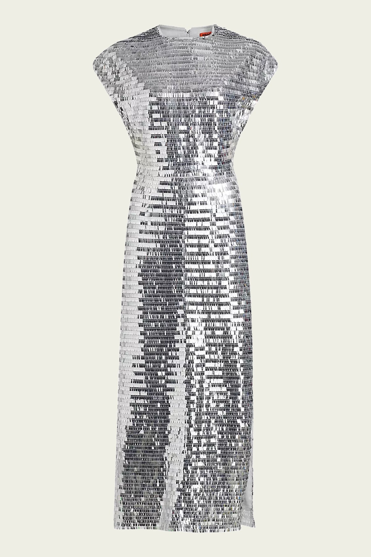 Argan Sequin Dress in Satellite Silver - shop - olivia.com