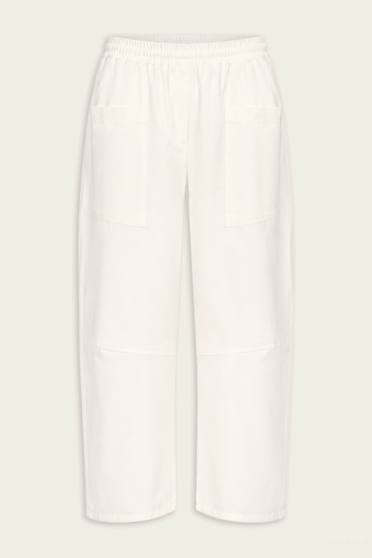 Argo Painter Pant in Cream - shop-olivia.com