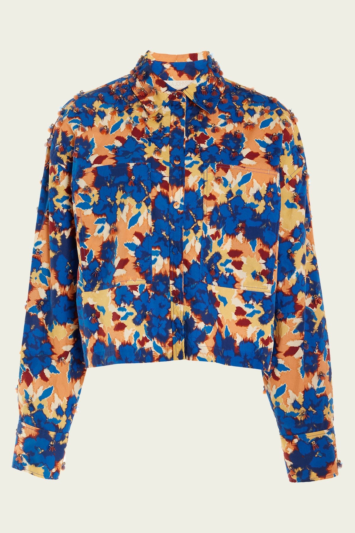 Aria Blouse in Wildflower - shop - olivia.com