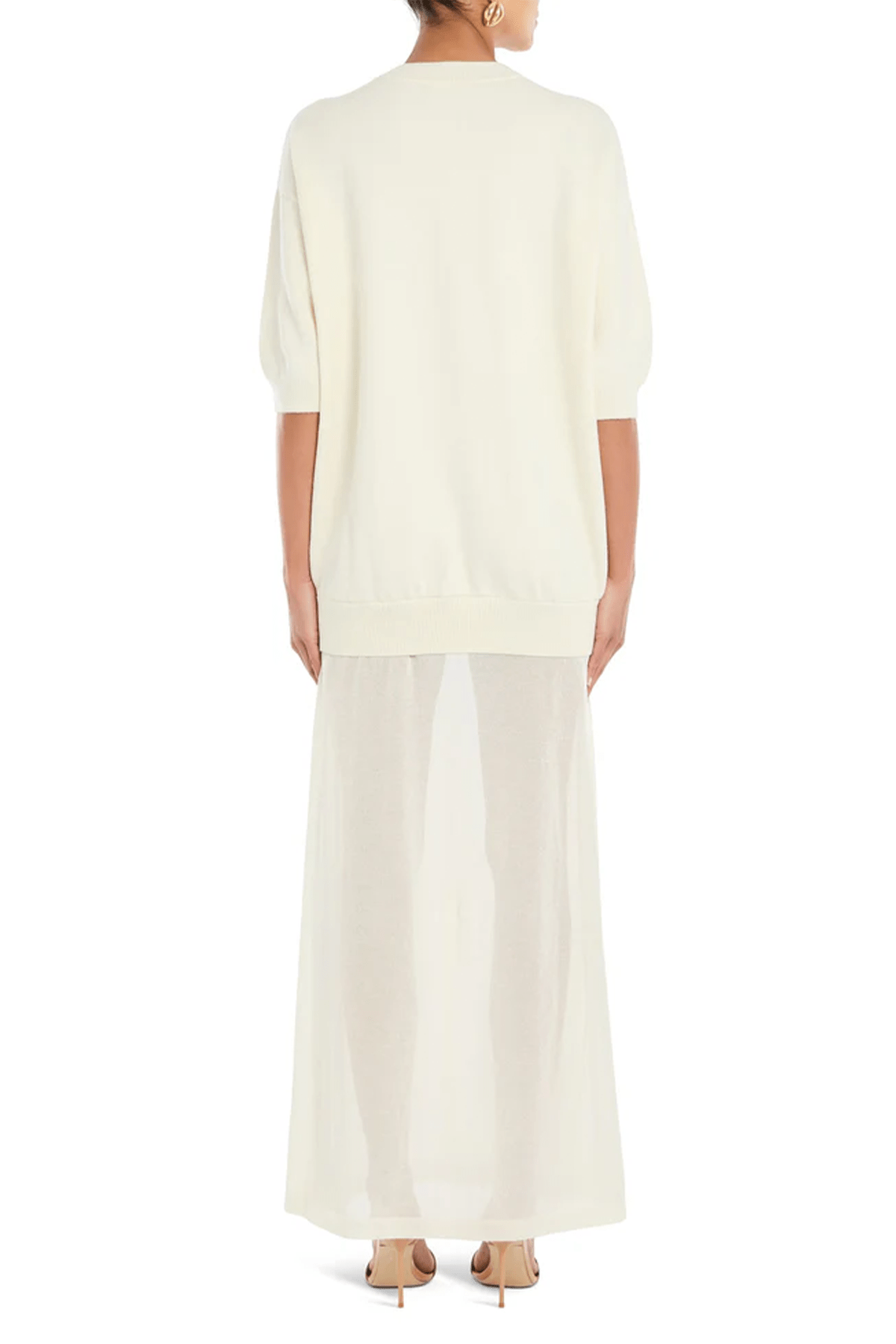 Arwen Knit Maxi Dress in Eggshell - shop - olivia.com